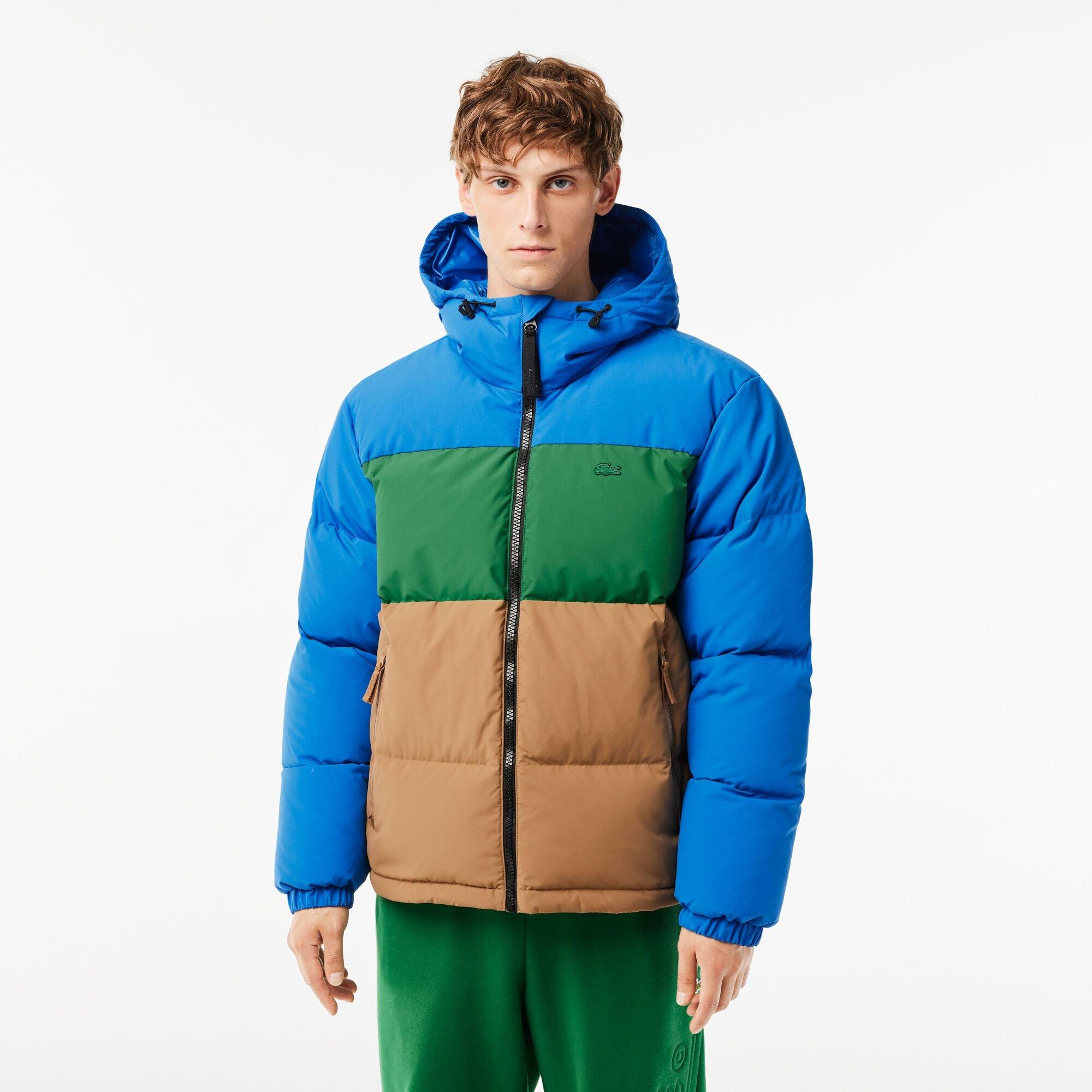 Puffer Coat Chamarra Lacoste Azul Lacoste Puffer Jacket Chaquetas