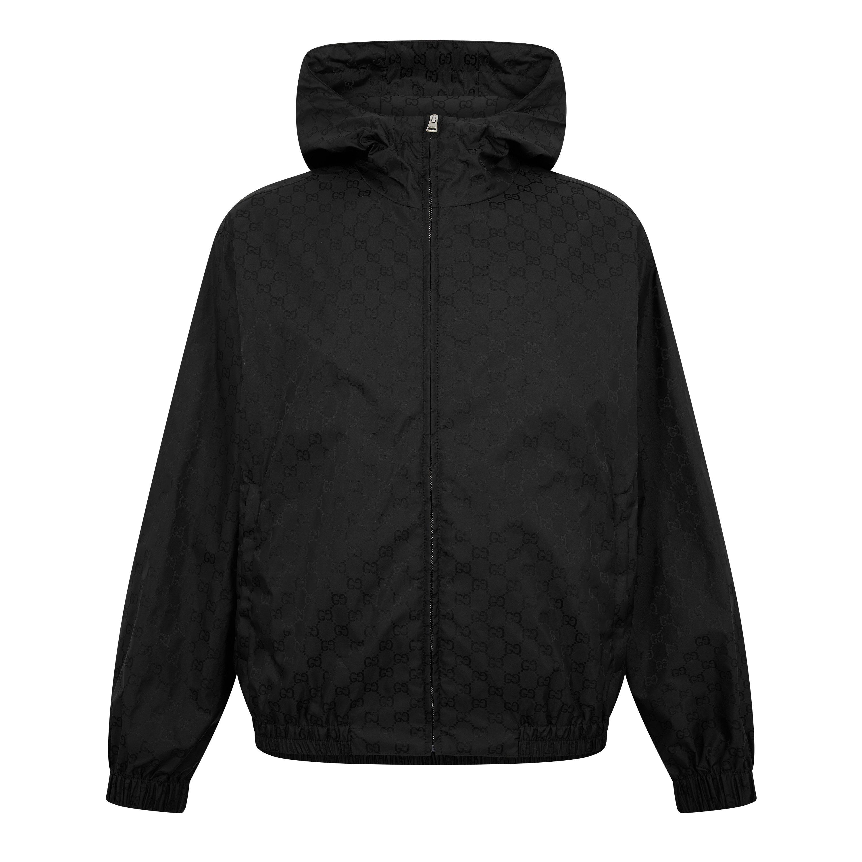 Gucci Gucci Nylon GG Jkt Sn61 - Black - L