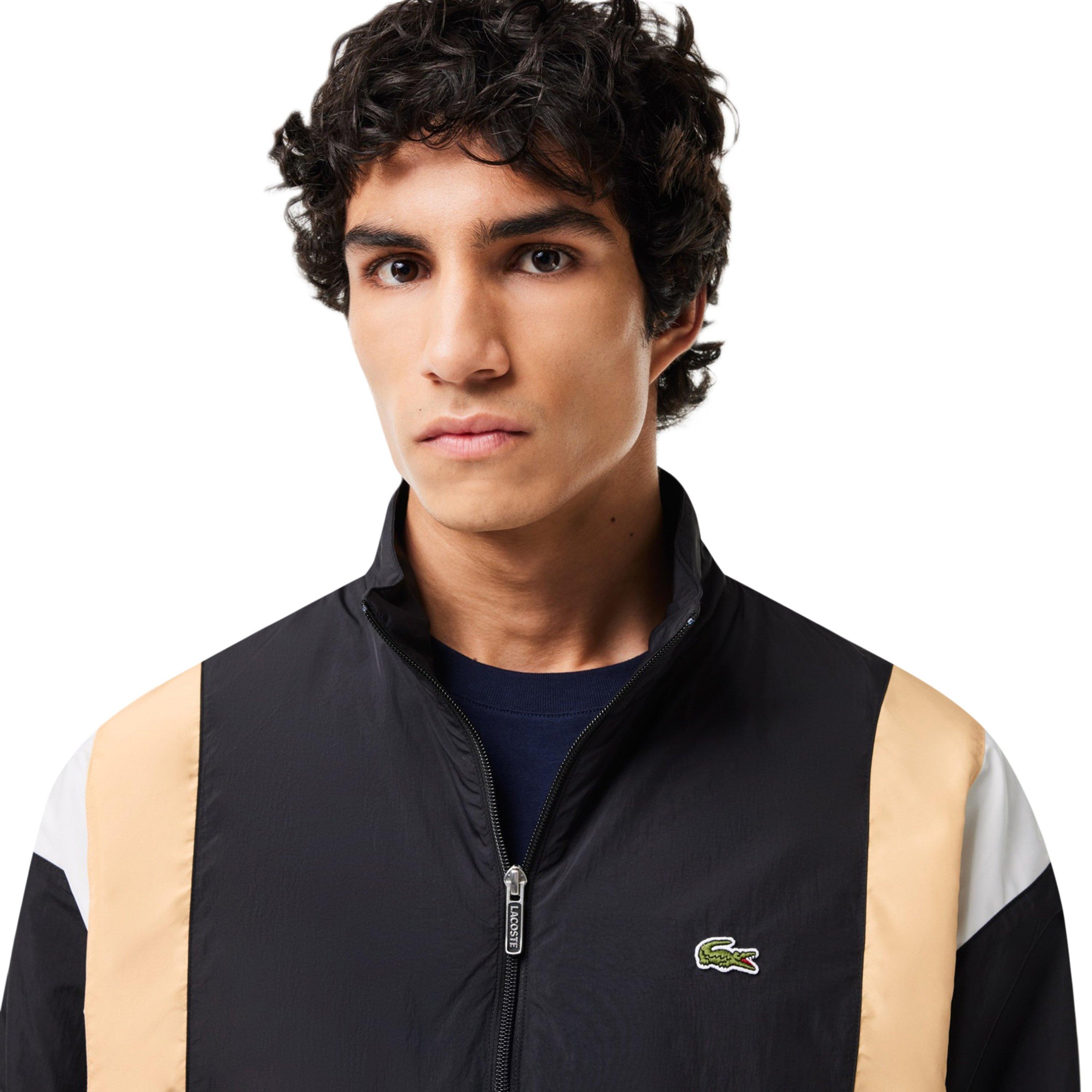 Schwarzes/Croissant - Lacoste - Men's Rain Anorak - 3