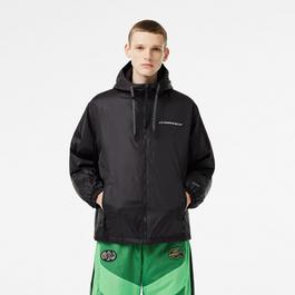 Lacoste Zipped Hooded Rain Jacket