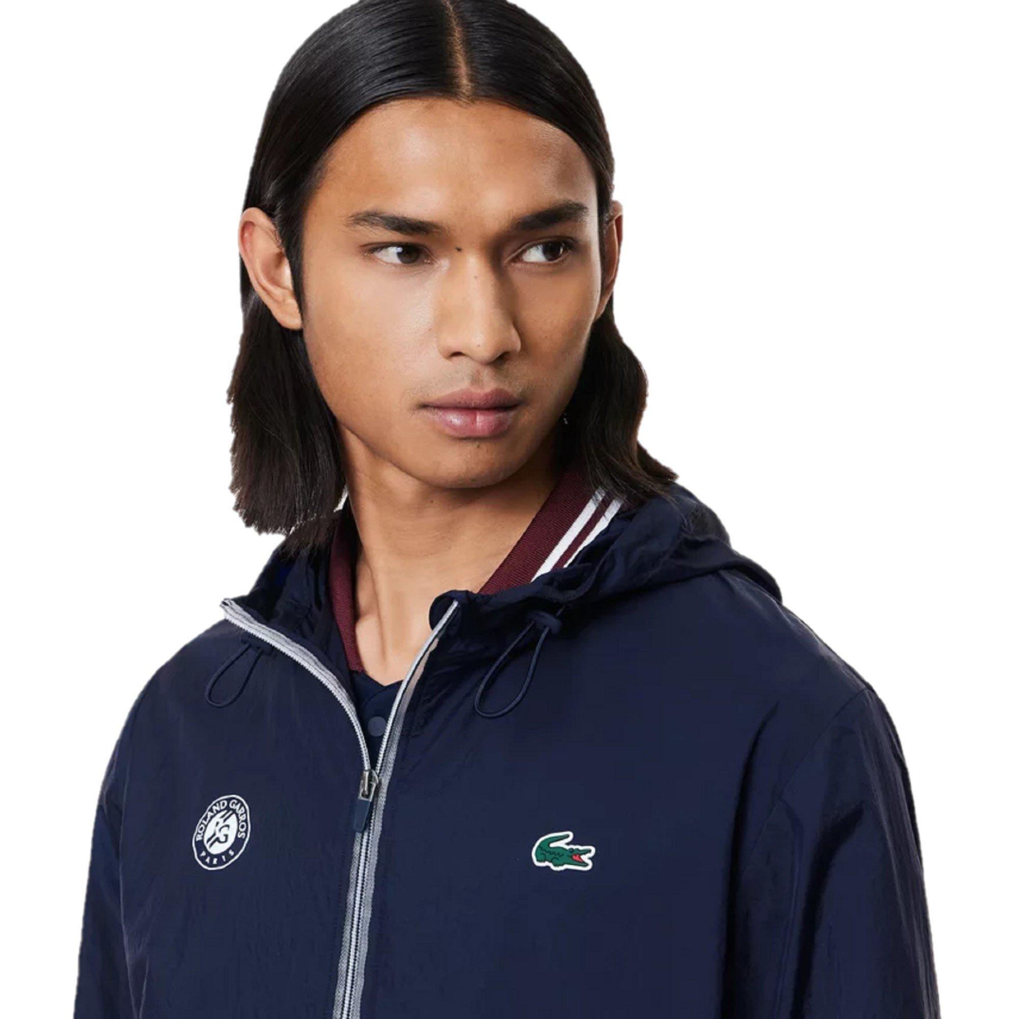 Marineblå - Lacoste - Men's Rain Anorak - 3