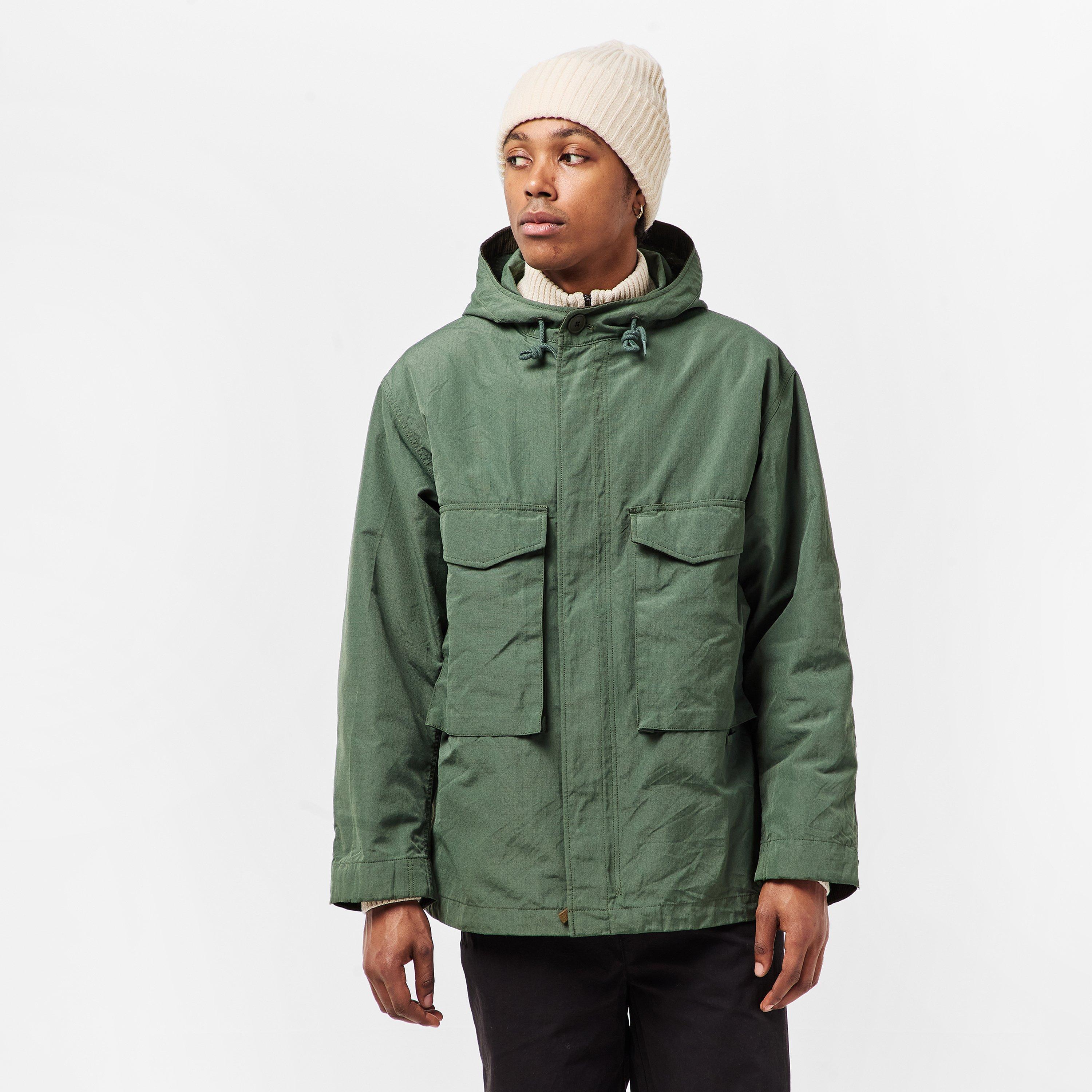 Olive - Snow Peak - Men's TAKIBI Rain Anorak - 3