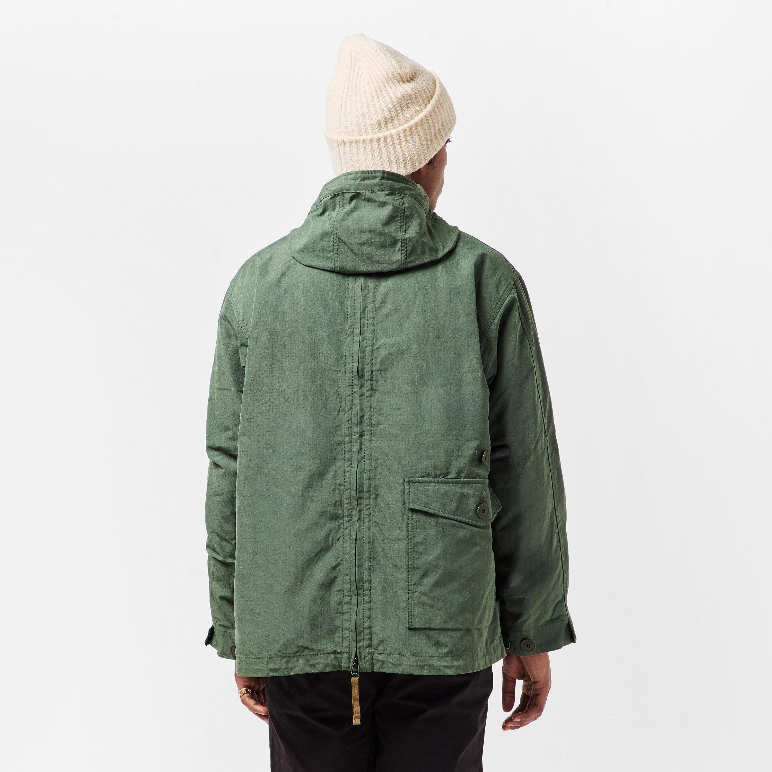 Olive - Snow Peak - Men's TAKIBI Rain Anorak - 4