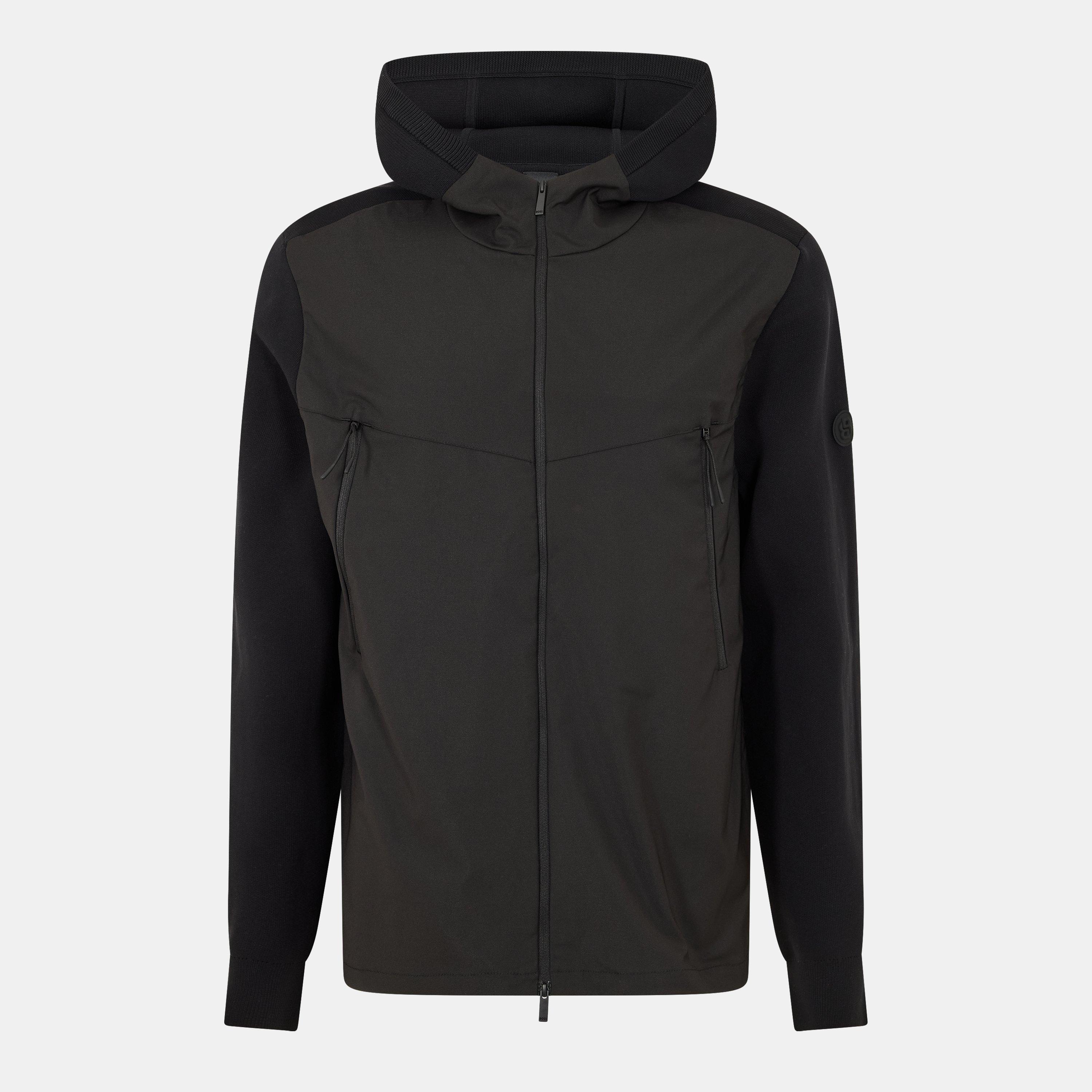 Black - Boss - Men's P Imatteo Rain Anorak - 1