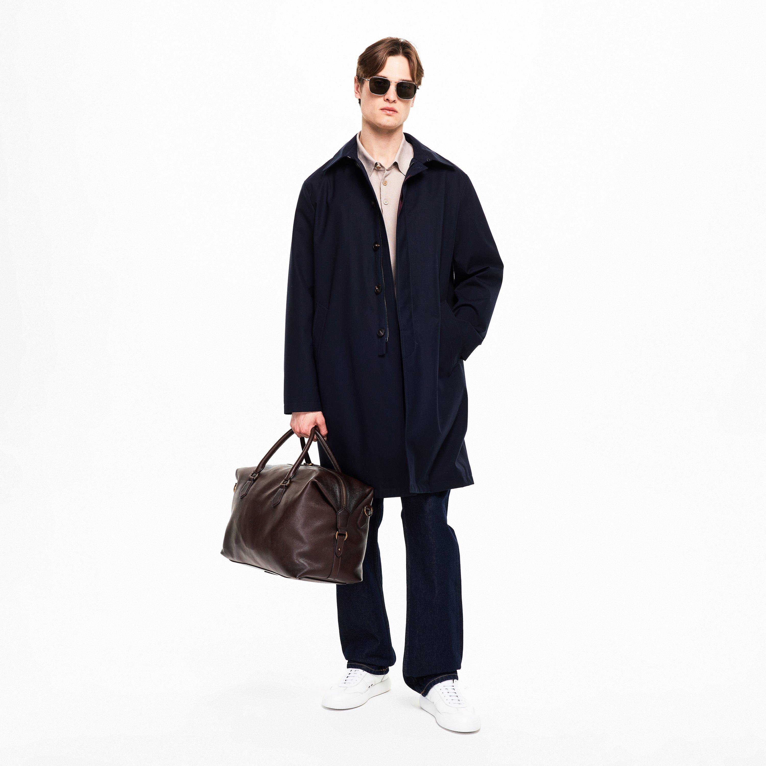 Navy - Gieves and Hawkes - Men's Franklin Rain Anorak - 6