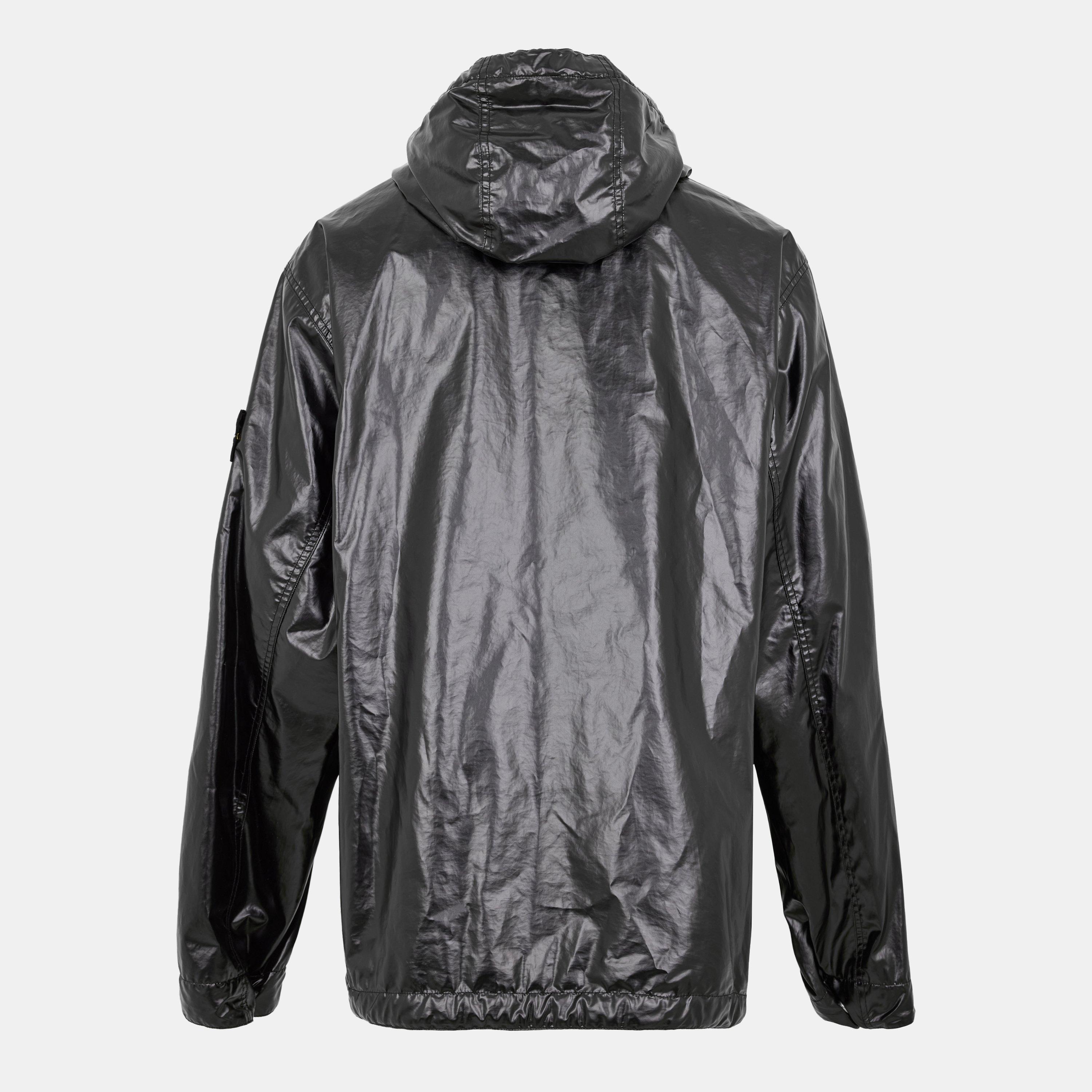 Nero V0029 - Stone Island - Men's Capospalla Rain Anorak - 2