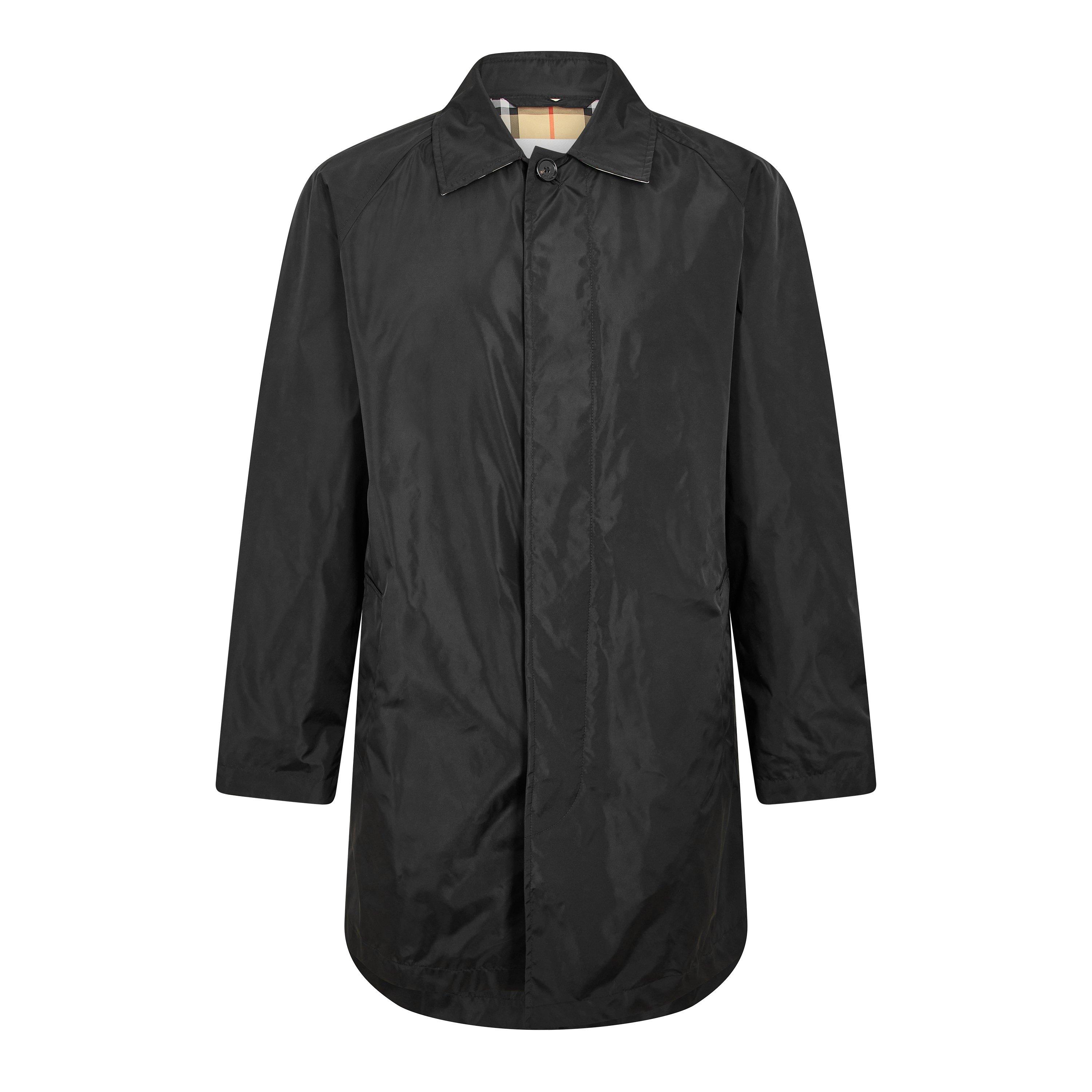 Burberry Men's Rain Anorak Jacket - Black - M