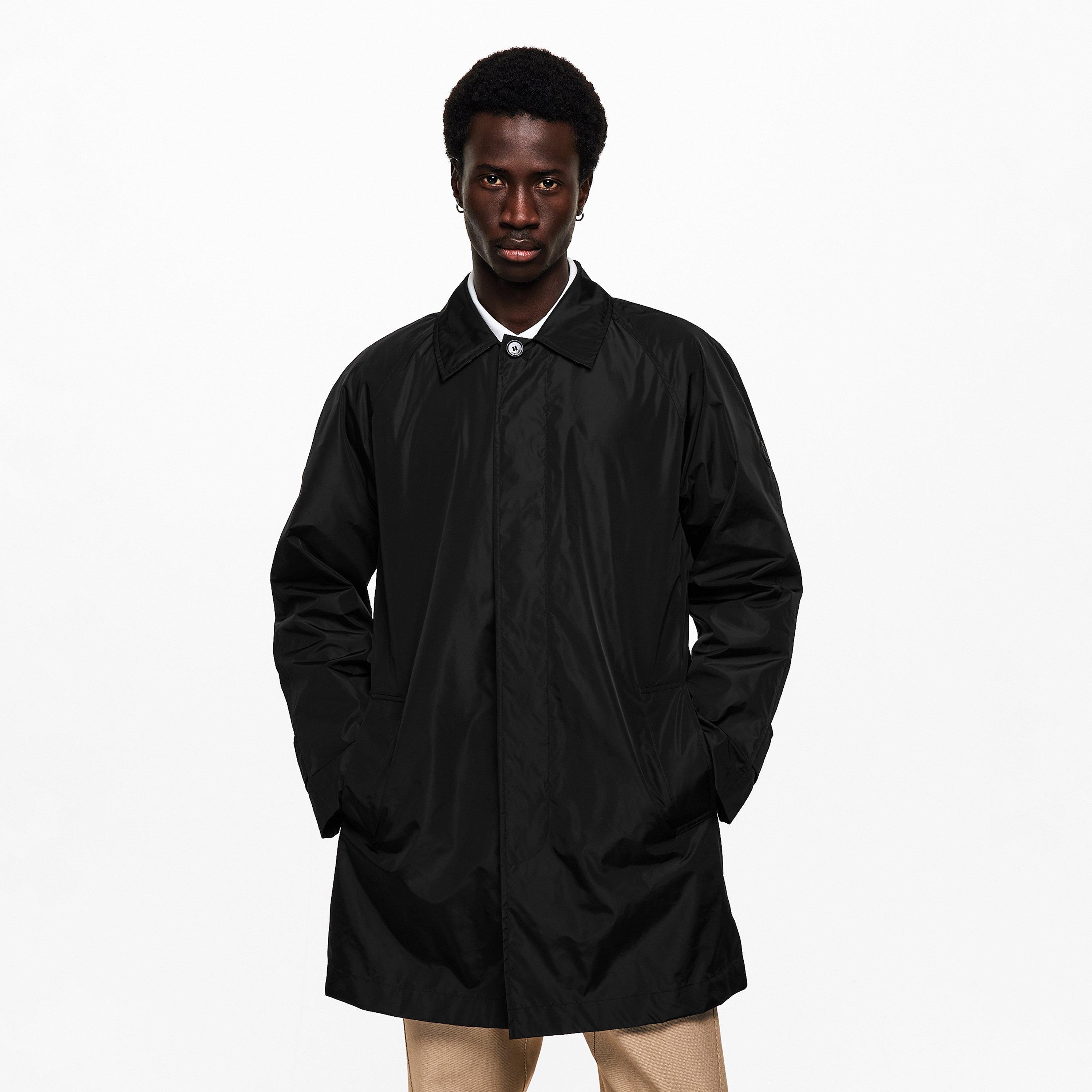 Black - Burberry - Men's Rain Anorak Jacket - 3