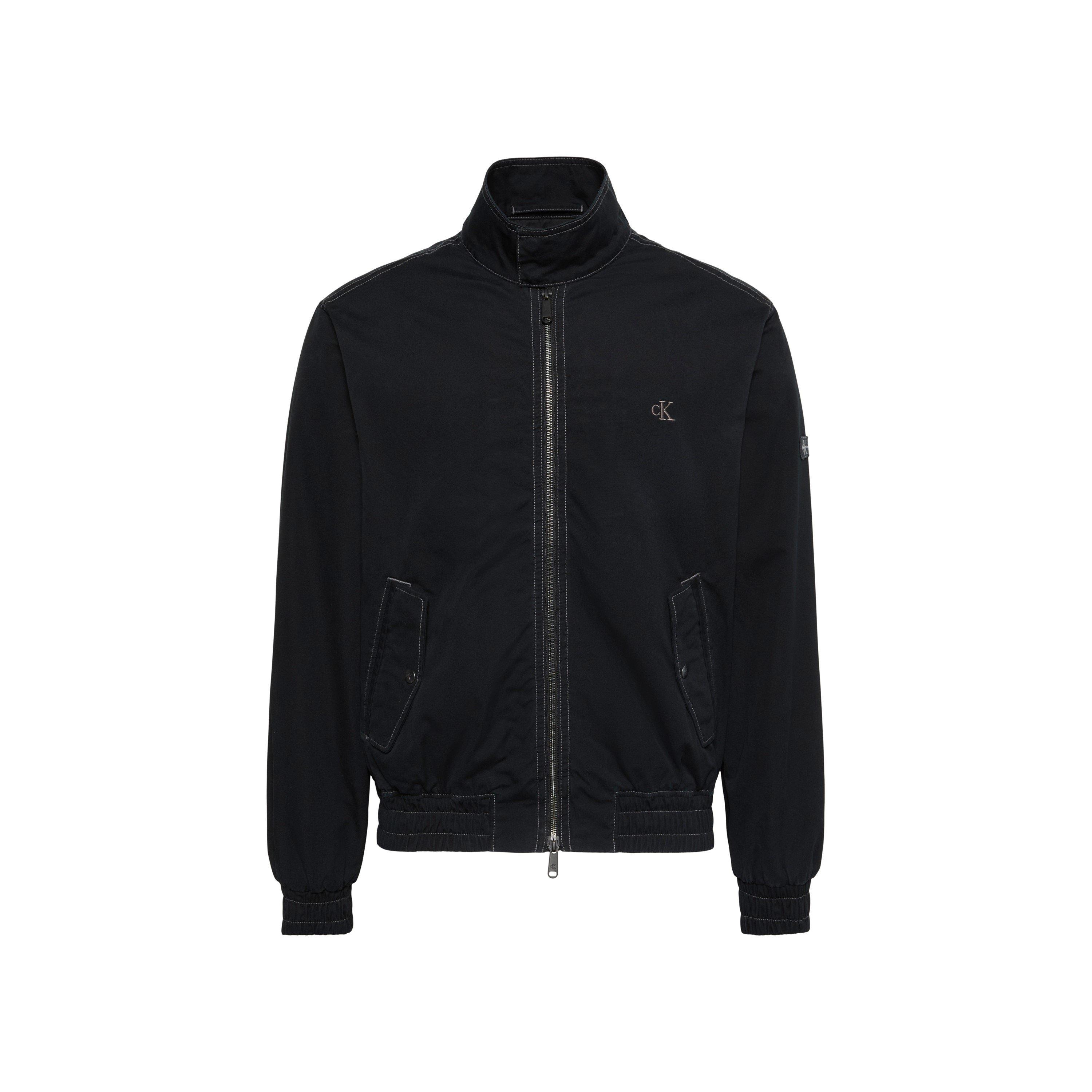 Black - Calvin Klein Jeans - Men's Harrington Jacket - 1