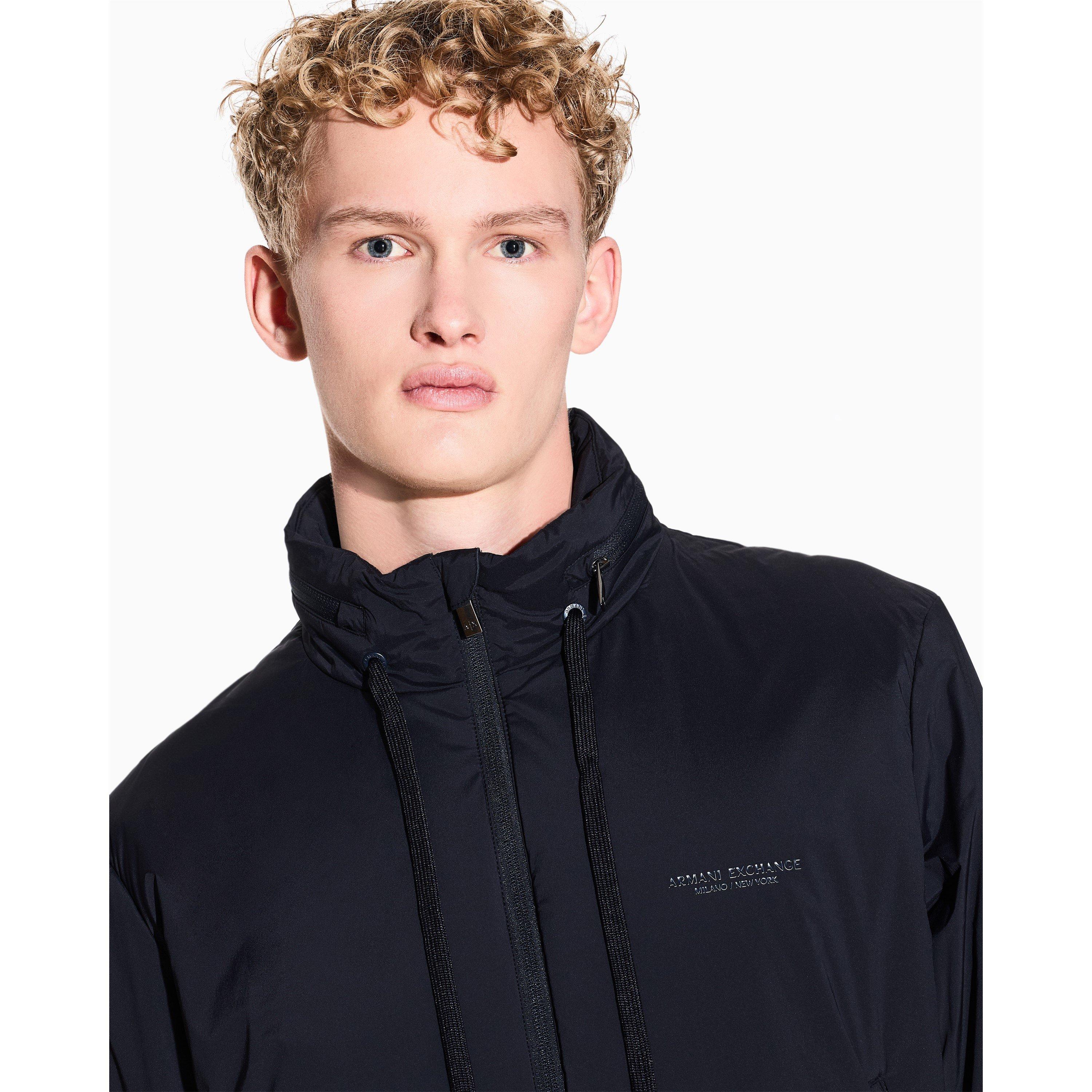 Deep Navy - Armani Exchange - Armani Exchange Blouson Jacket - 4