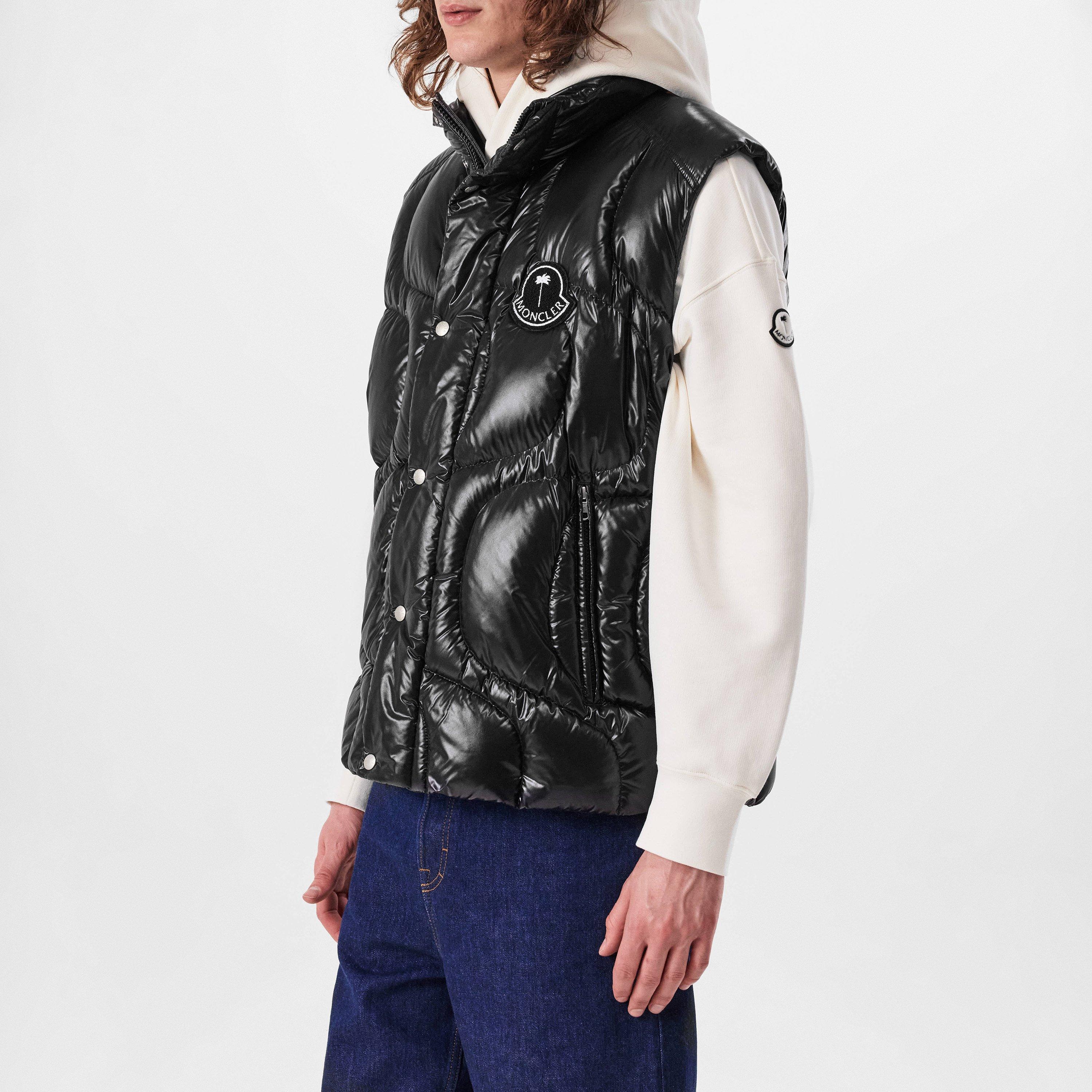 Black 999 - Moncler X Palm Angels - Gwenyth Down Gilet - 2