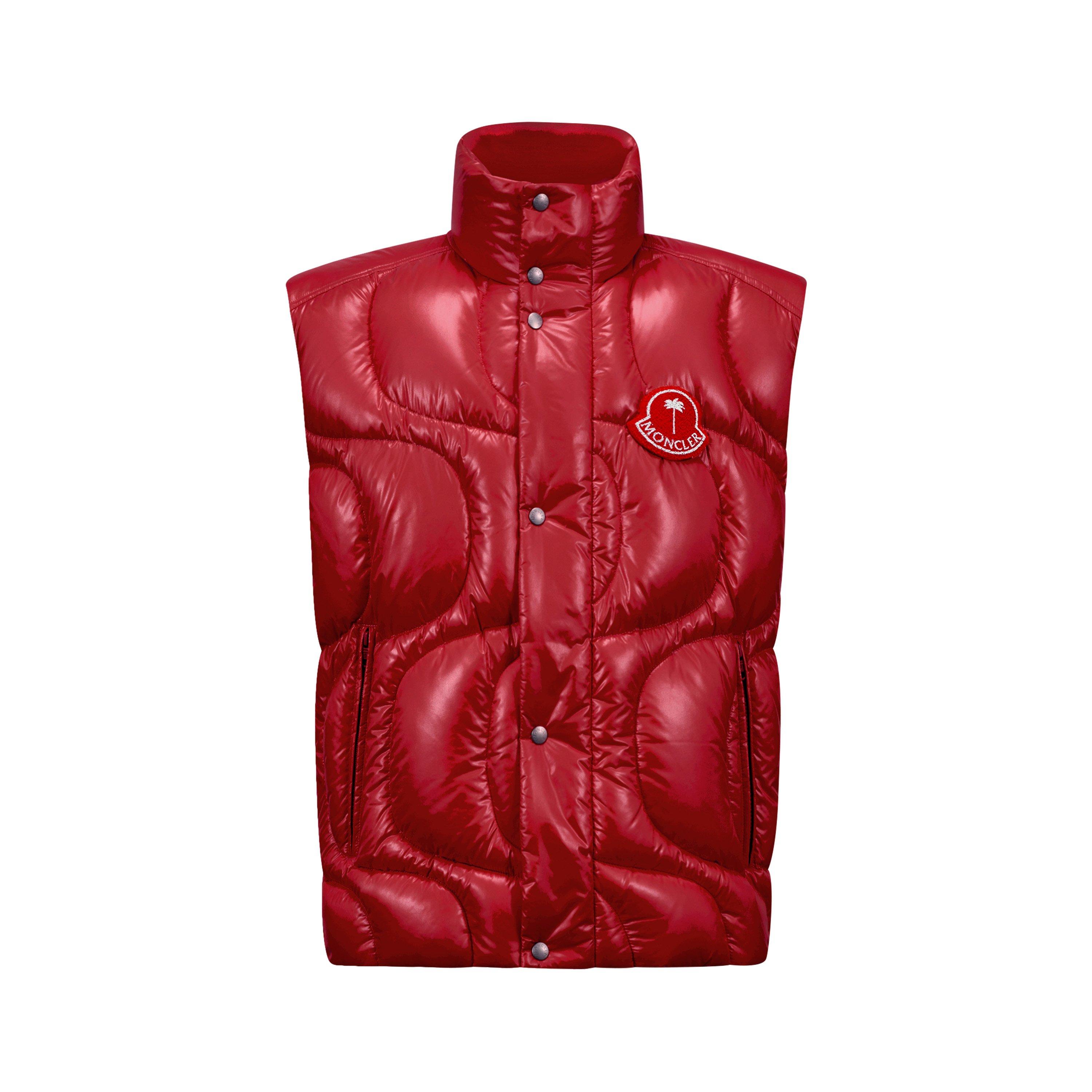 Red 43A - Moncler X Palm Angels - Men's Gwenyth Down Quilted Gilet - 5