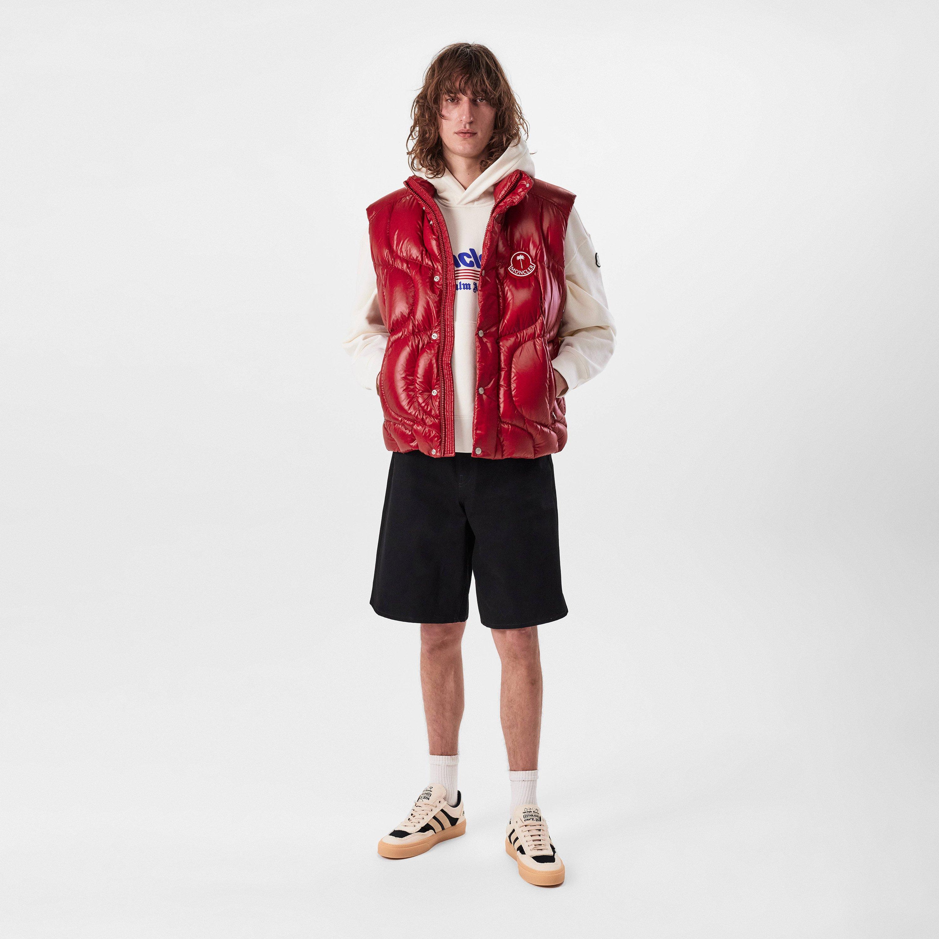 Red 43A - Moncler X Palm Angels - Men's Gwenyth Down Quilted Gilet - 4