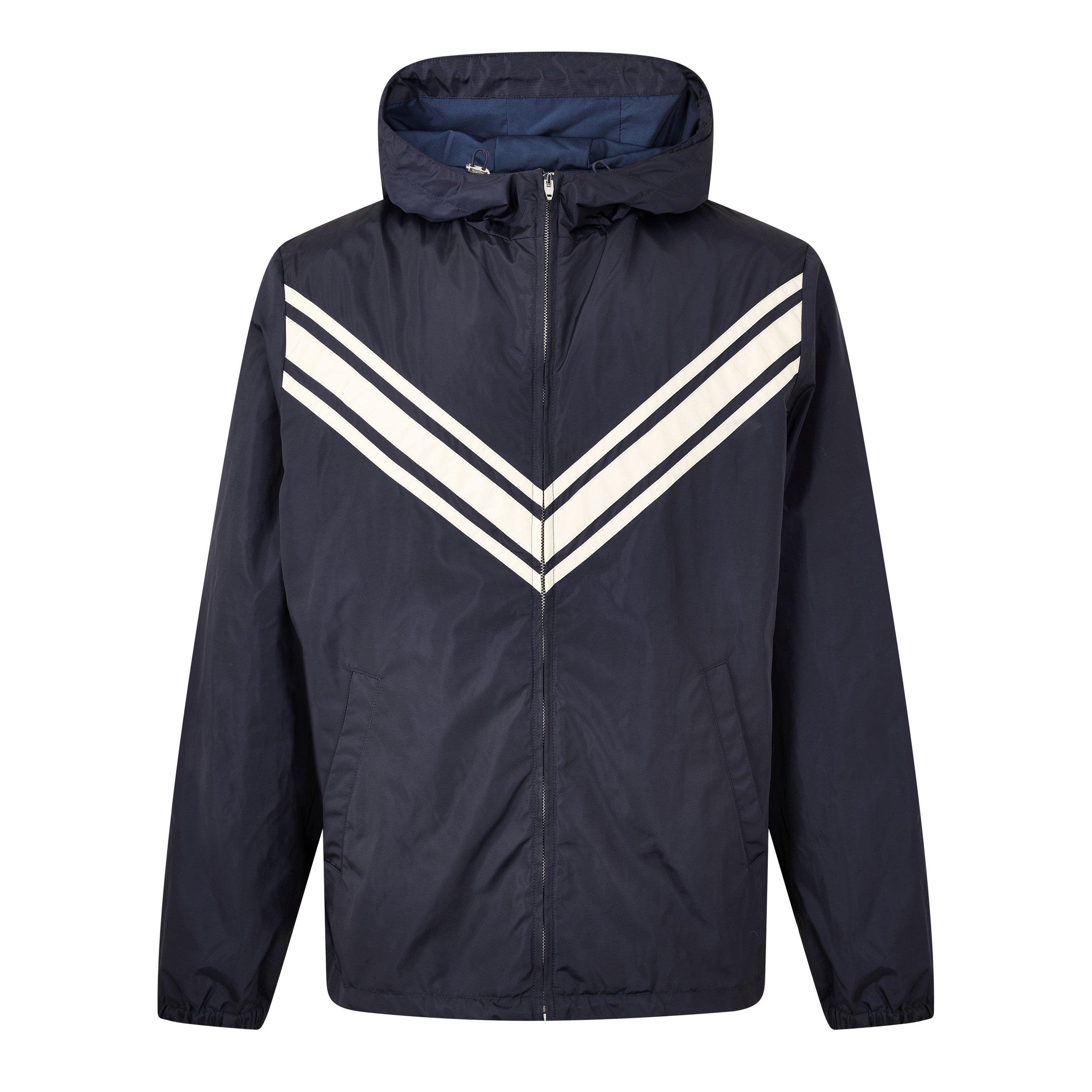 Marine/Beige - Valentino - Val Nylon Lucido Jkt Sn64 - 1