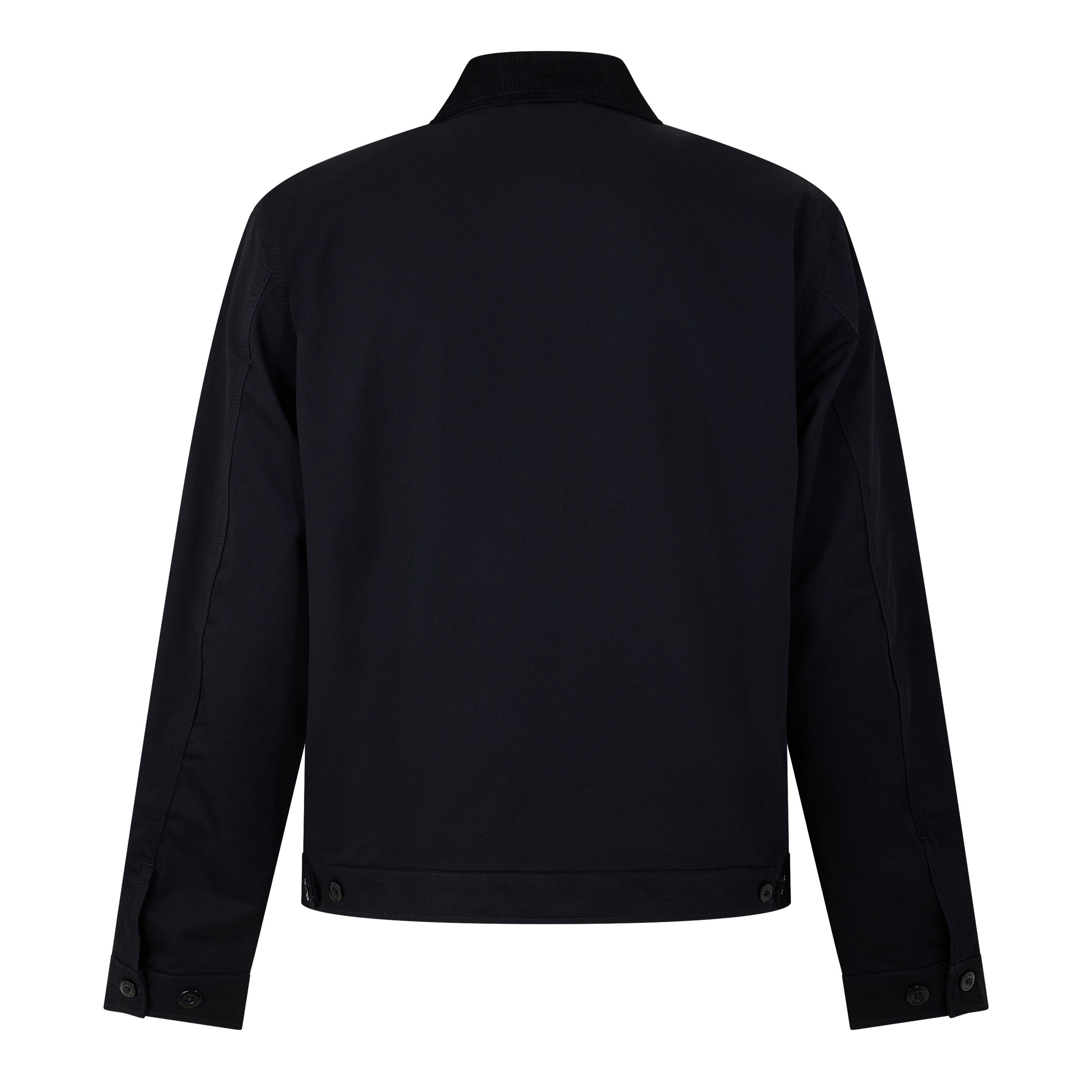 Zwart BLK1 - Dickies - Men's 247 Painter Cotton Full-Zip Harrington Jacket - 2