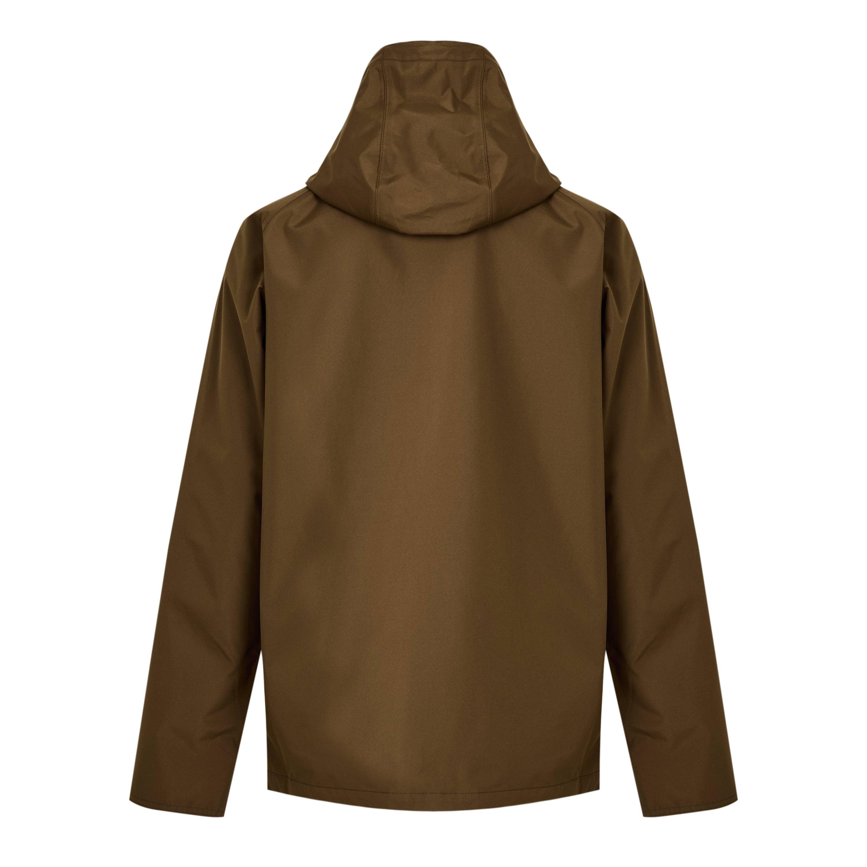 Dark Sand SN91 - Barbour - Men's Domus Waterproof Hooded Full-Zip Anorak - 2