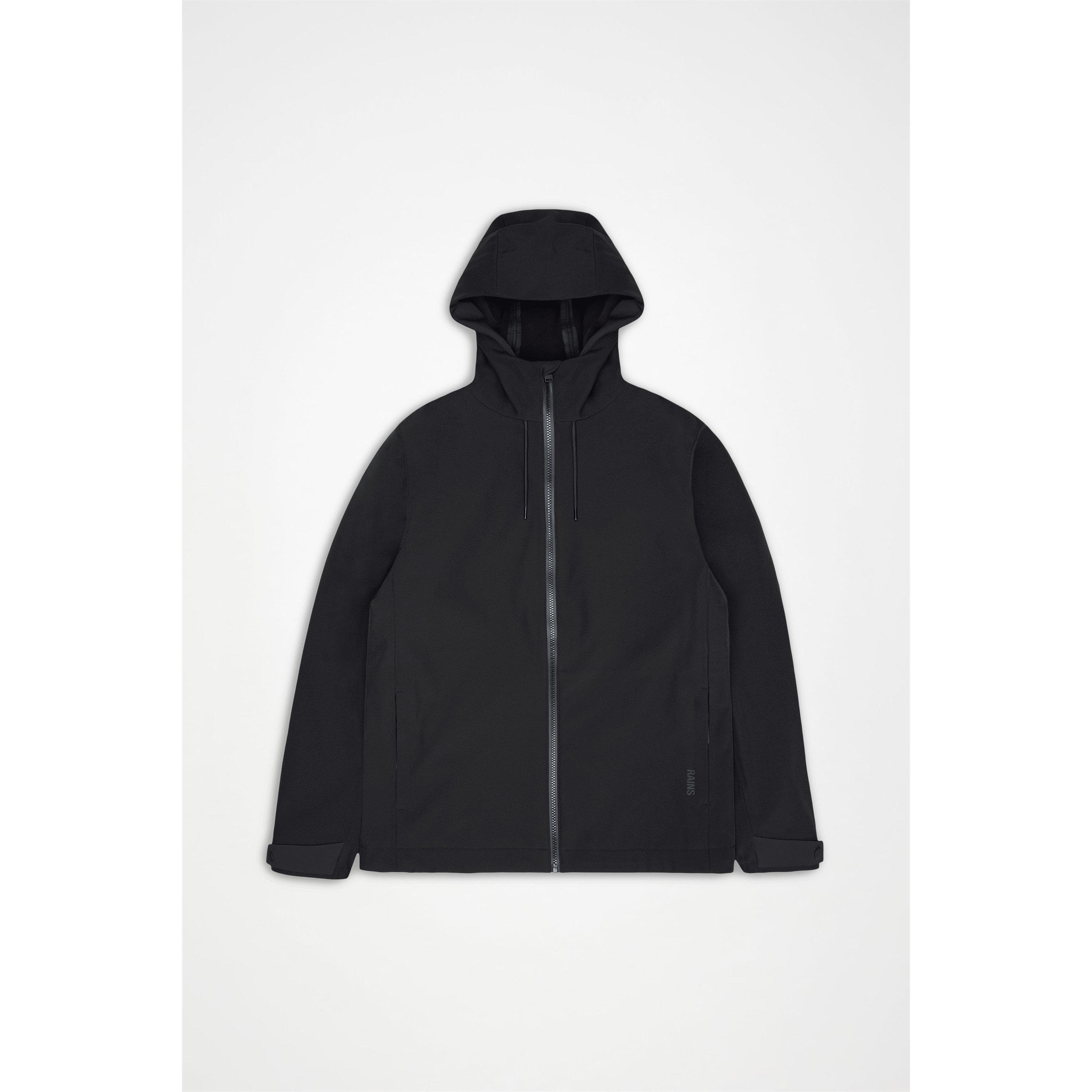 Black 01 - Rains - Rains Softshell Jkt Sn64 - 1