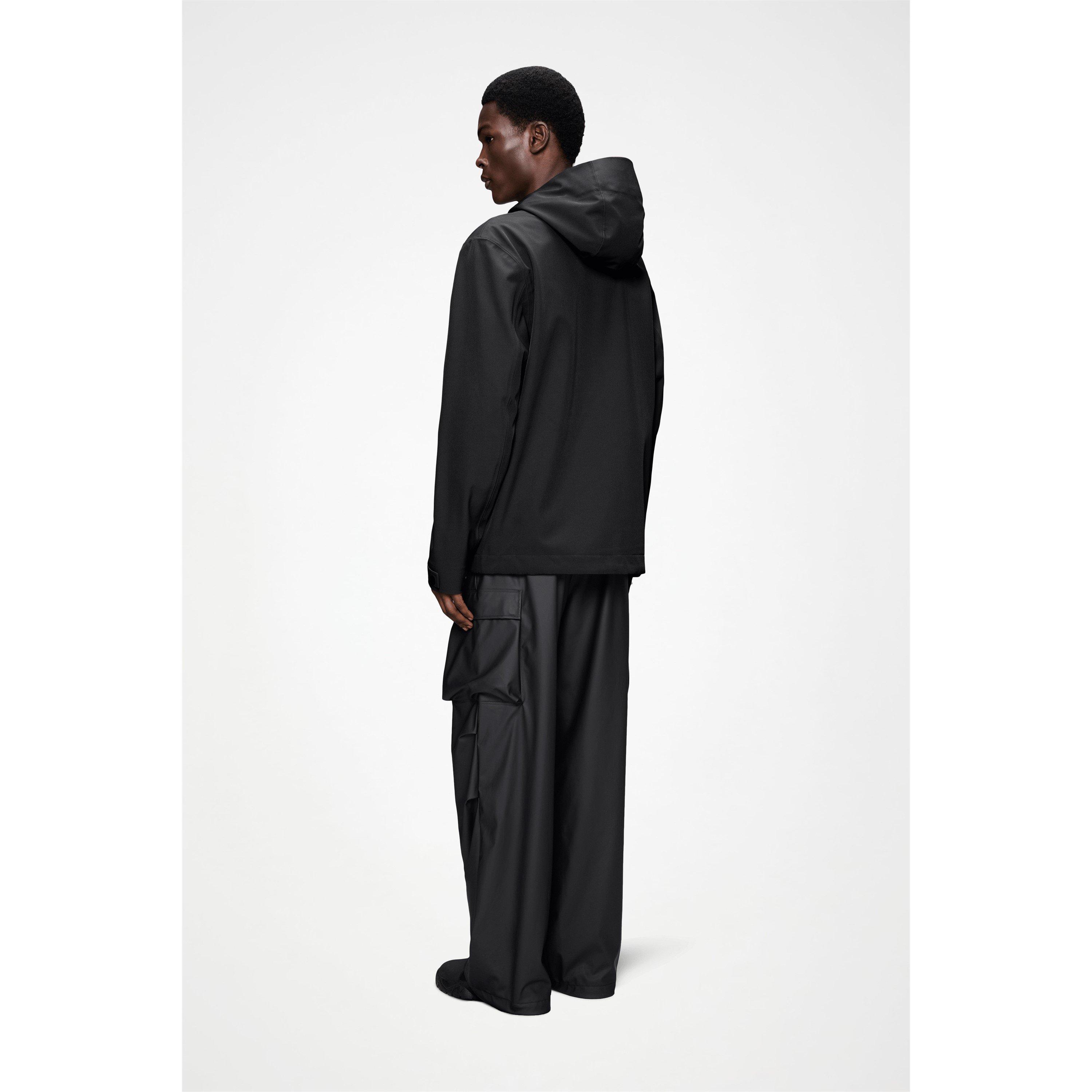 Black 01 - Rains - Suva Softshell Waterproof Jacket - 3