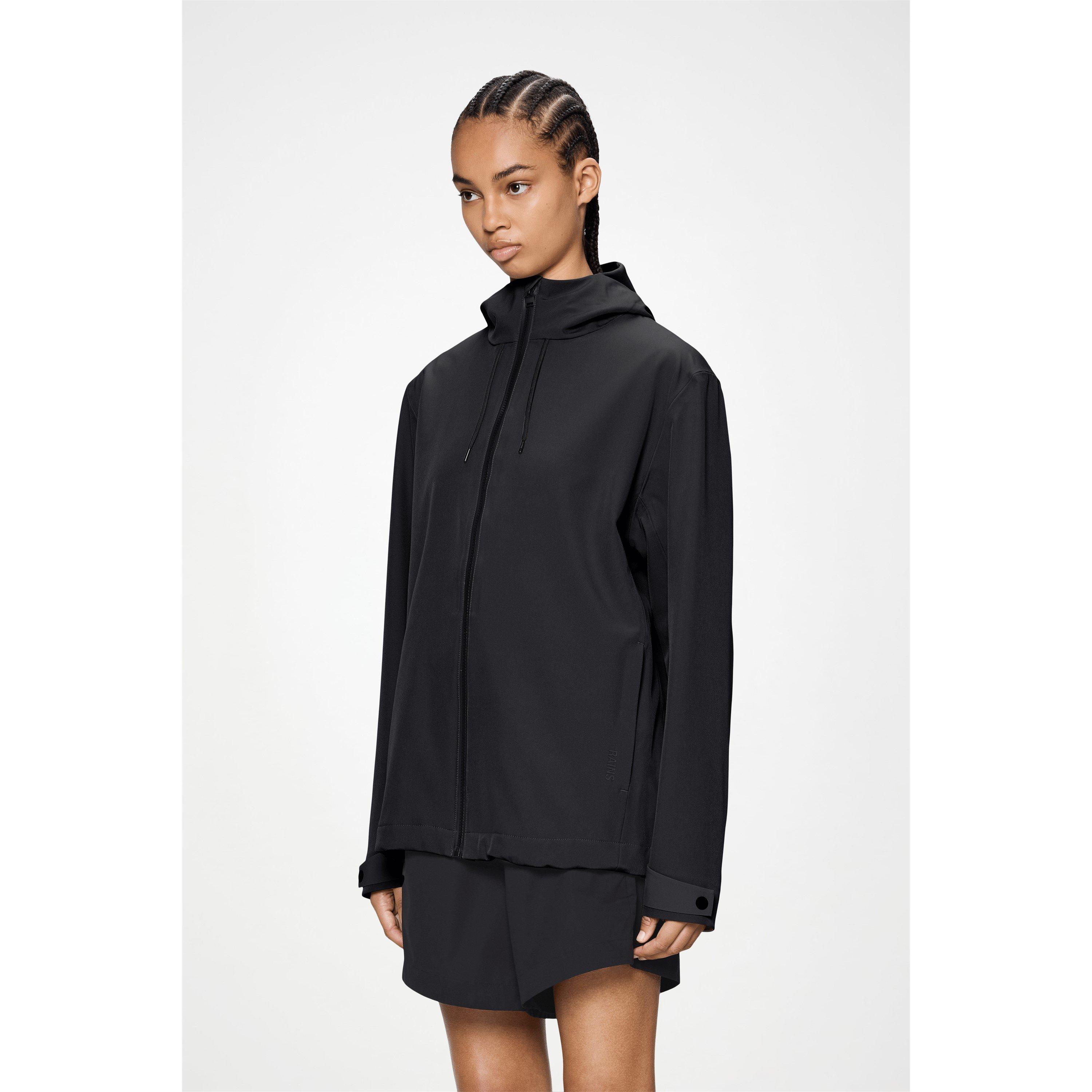 Black 01 - Rains - Suva Softshell Waterproof Jacket - 9
