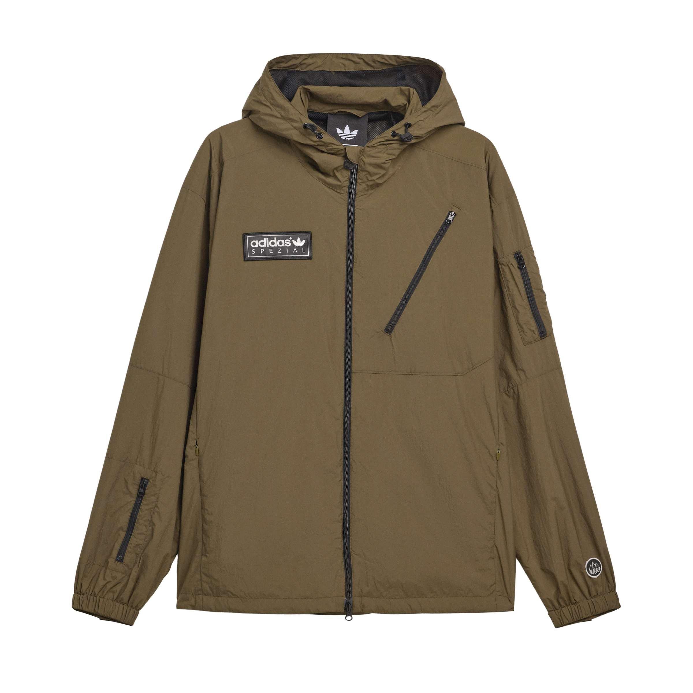 Green - adidas - Mens Spezial Buckstead Rain Anorak Jacket - 1