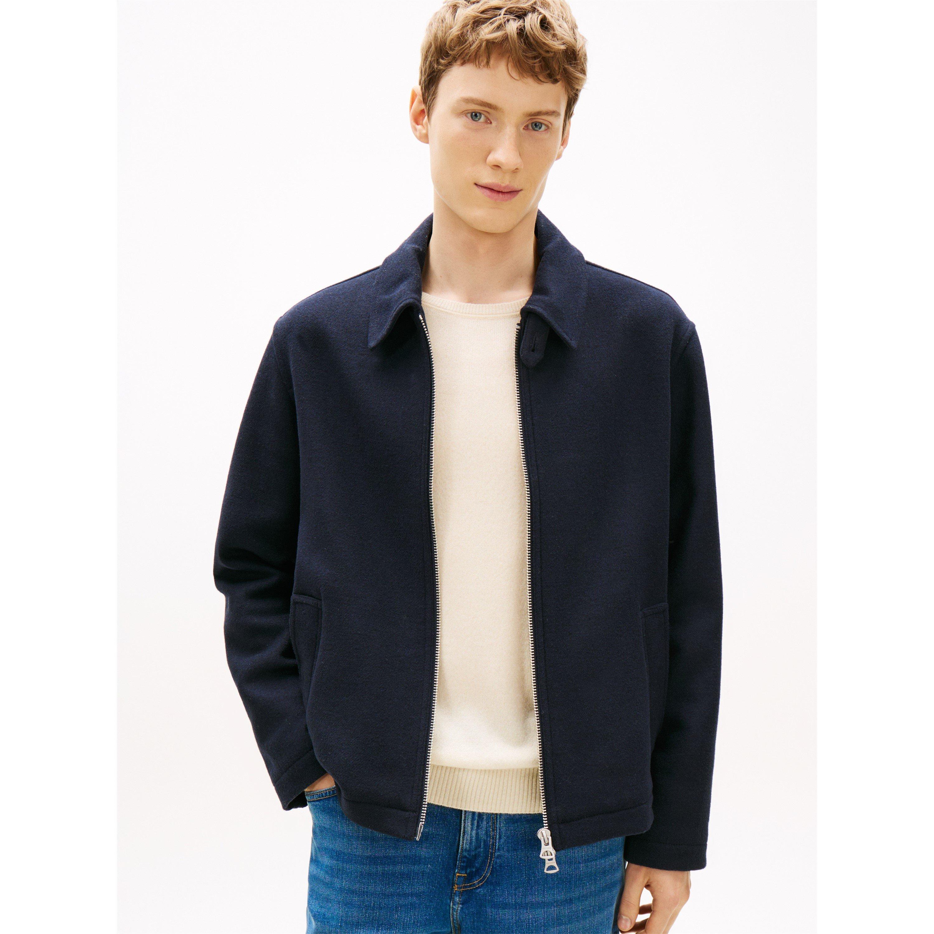 Navy - Tommy Hilfiger - Tommy Wool Ivy Jkt Sn64 - 2