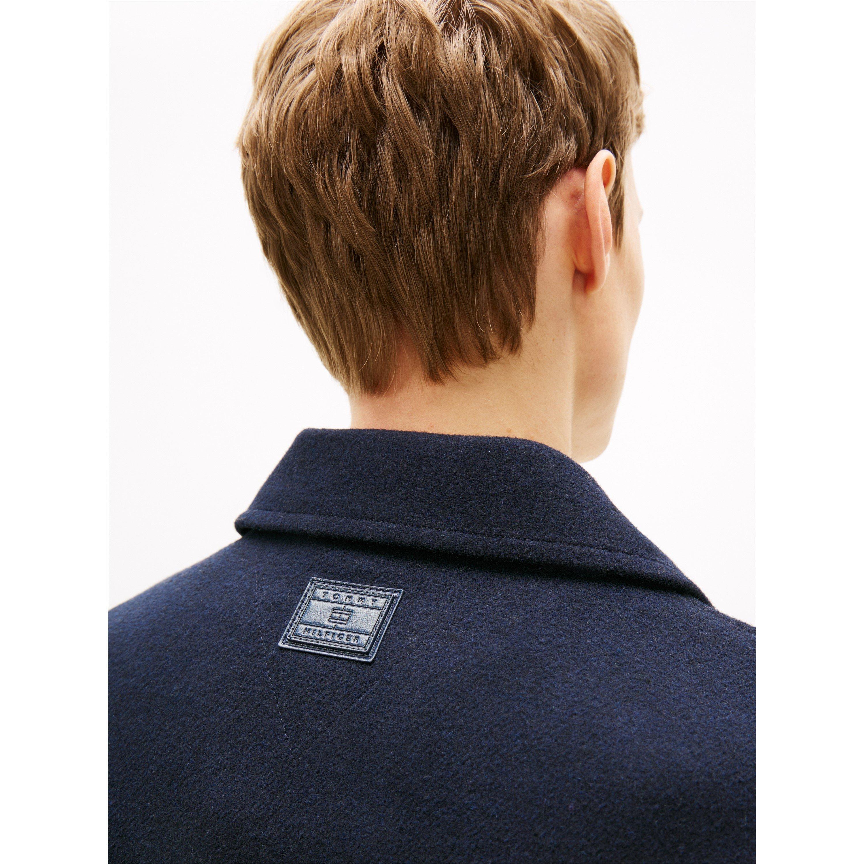 Navy - Tommy Hilfiger - Tommy Wool Ivy Jkt Sn64 - 4