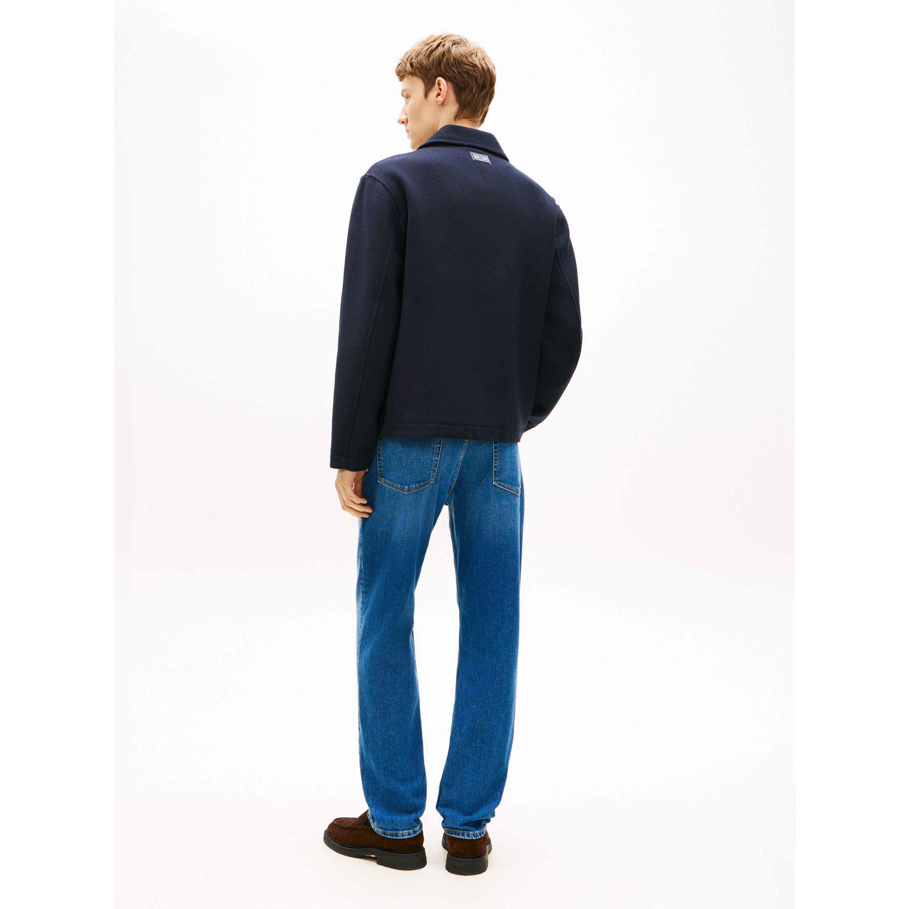 Navy - Tommy Hilfiger - Tommy Wool Ivy Jkt Sn64 - 5