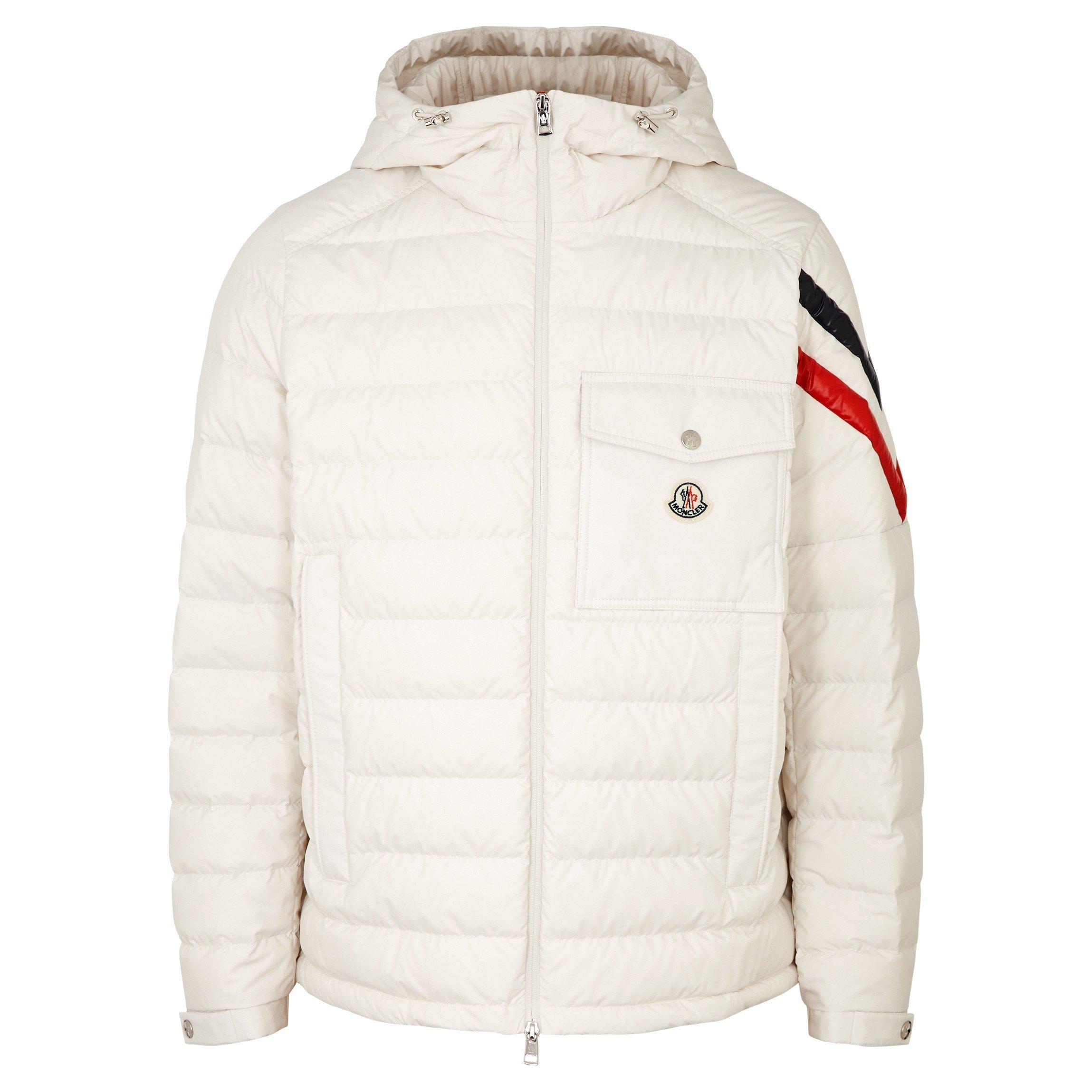 WHITE - Moncler - Men's Berard Hooded Short Puffer Jacket - 1