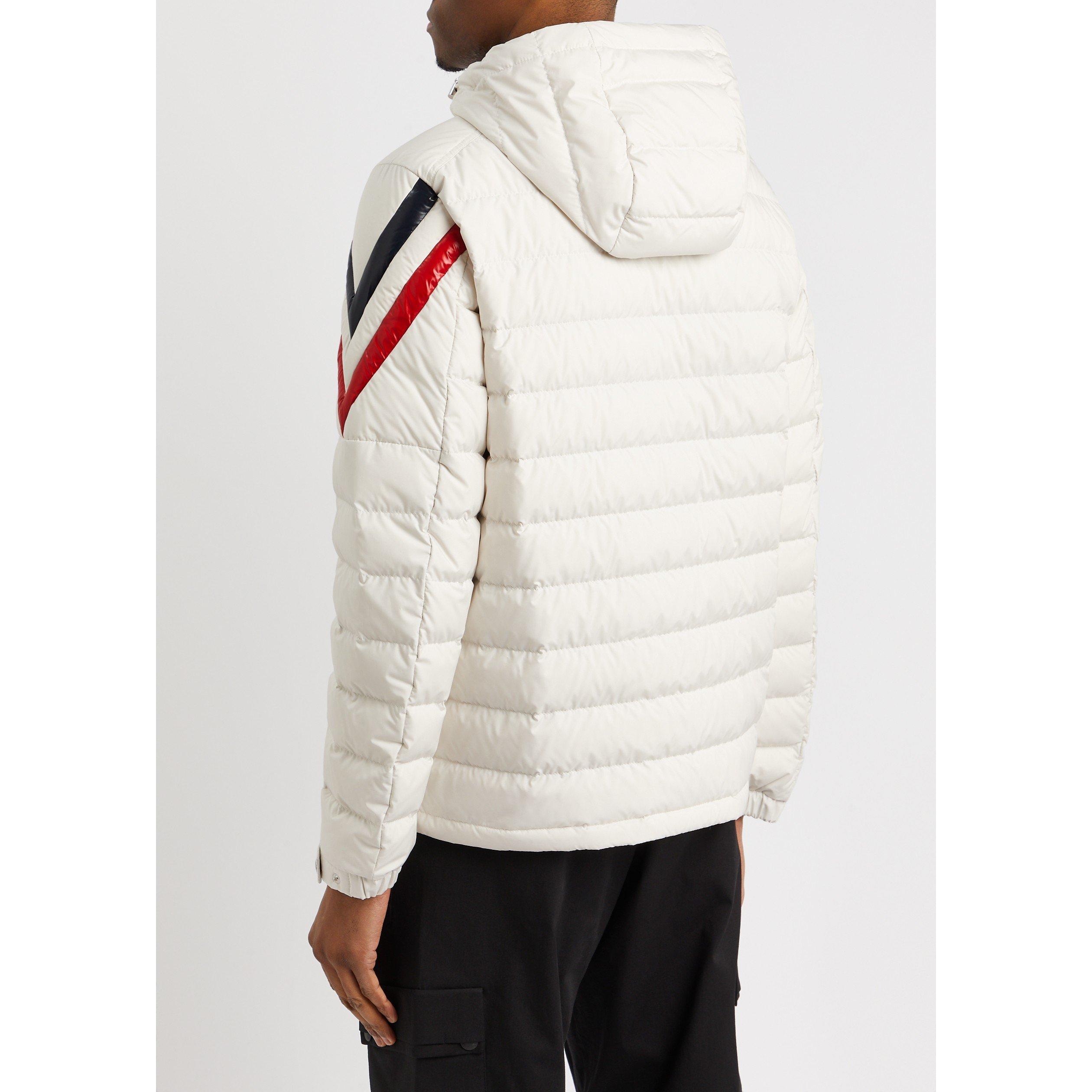 WHITE - Moncler - Men's Berard Hooded Short Puffer Jacket - 3