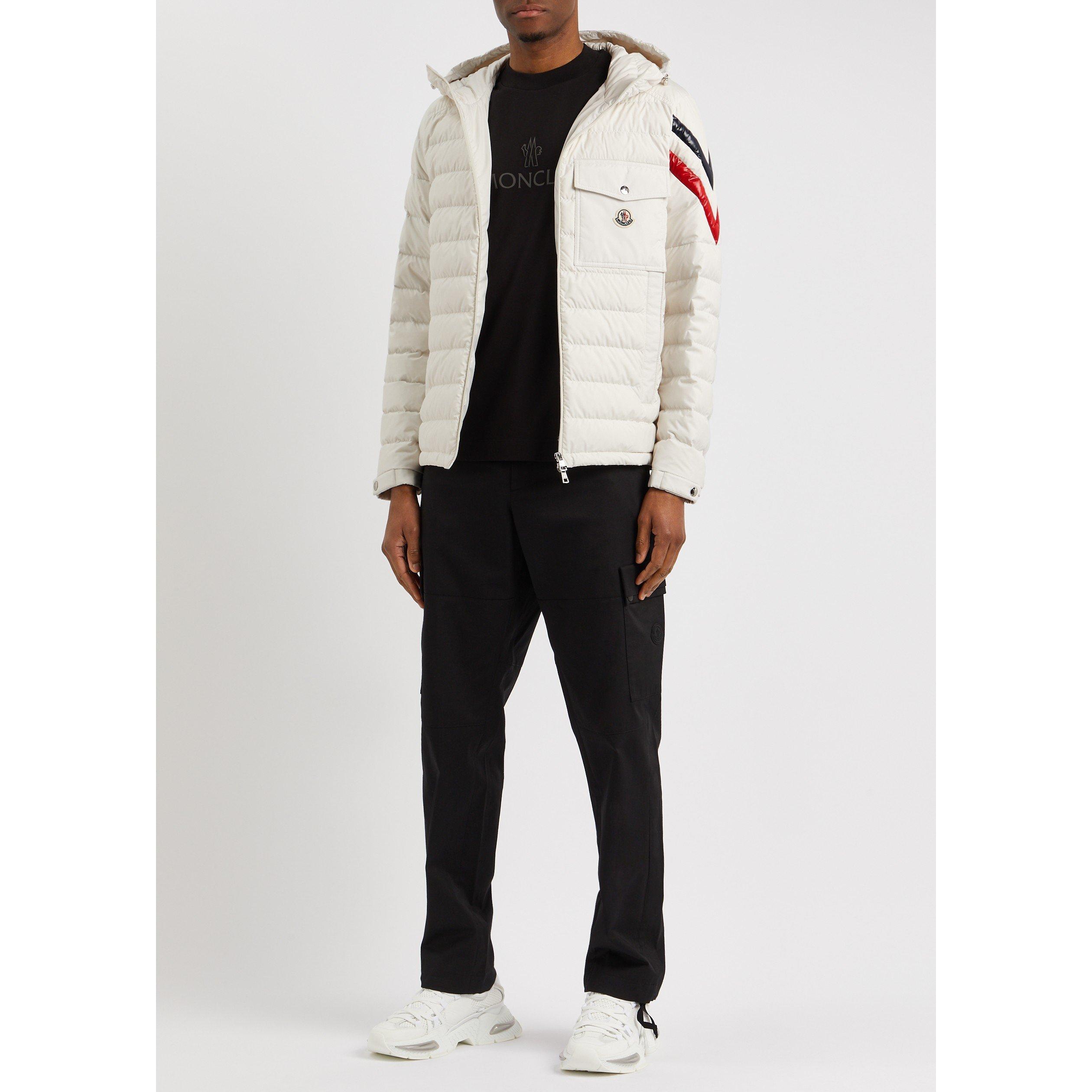 WHITE - Moncler - Men's Berard Hooded Short Puffer Jacket - 5
