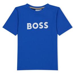 Boss Kids Logo T-Shirt, Iconic Brand T-Shirt