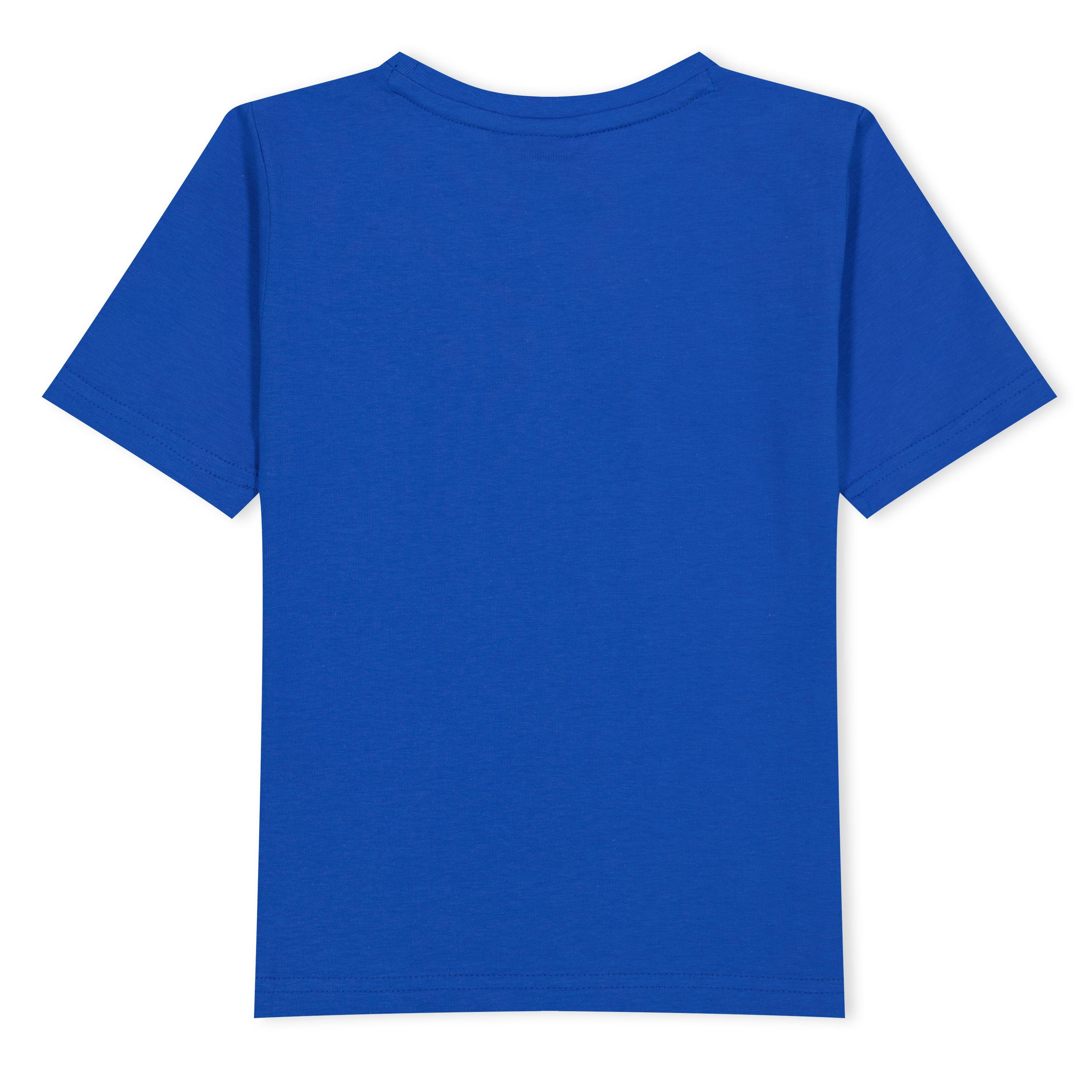 Blue 846 - Boss - Kids Logo T-Shirt, Iconic Brand T-Shirt - 2