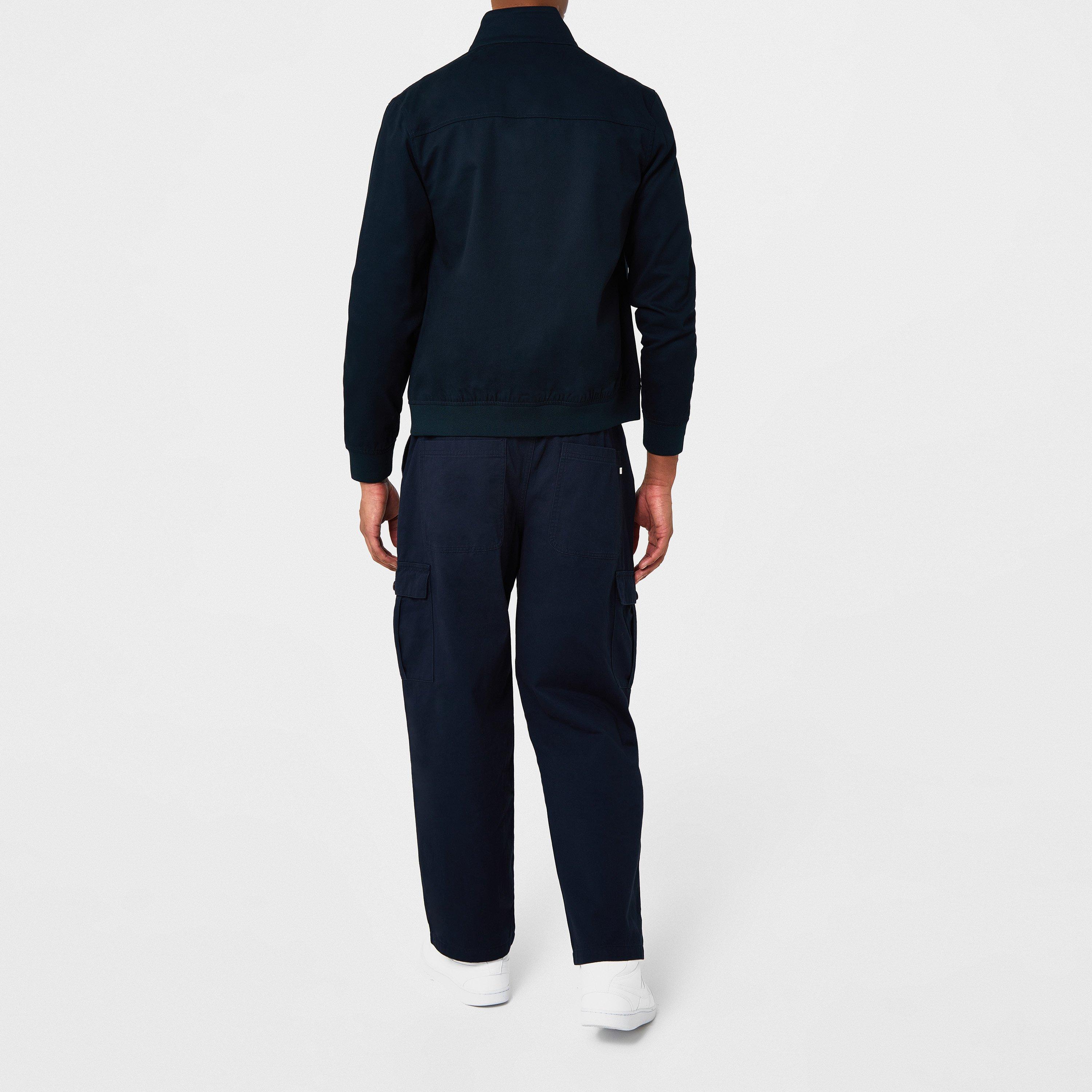 True Navy 412 - Farah - Waldorf Harrington Jacket - 4