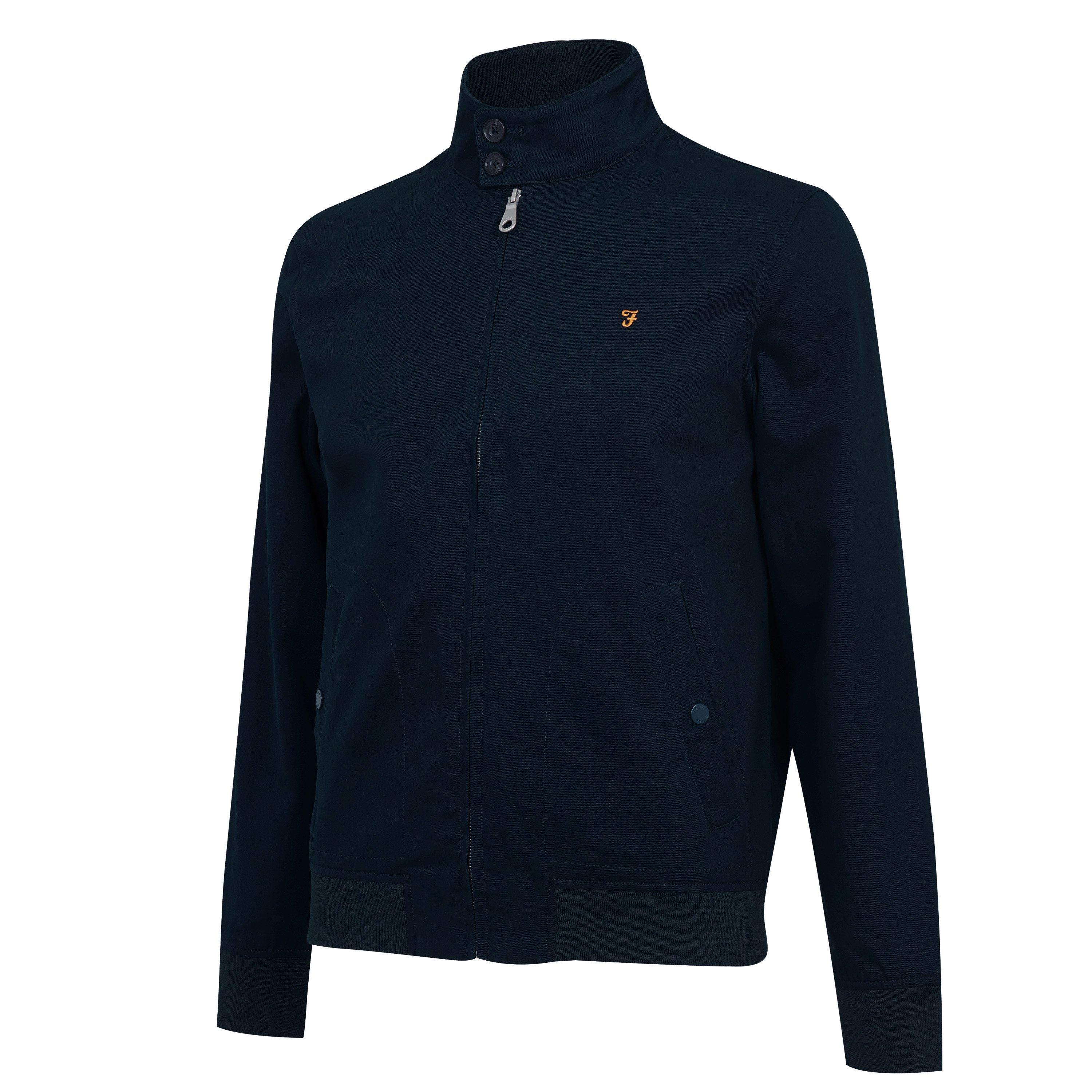 True Navy 412 - Farah - Waldorf Harrington Jacket - 5