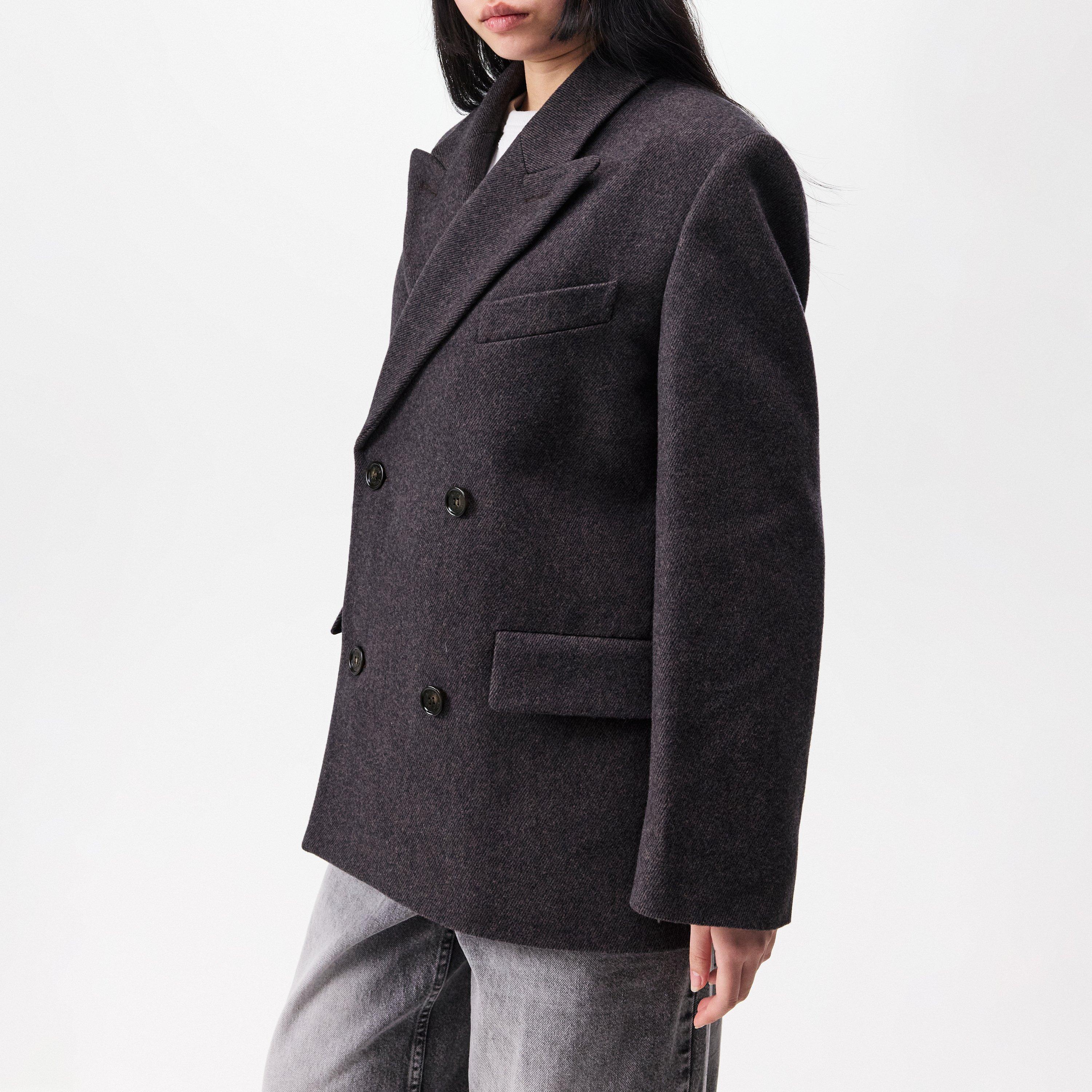 BROWN MELANGE - Acne Studios - Women's Tailored Blazer - 2