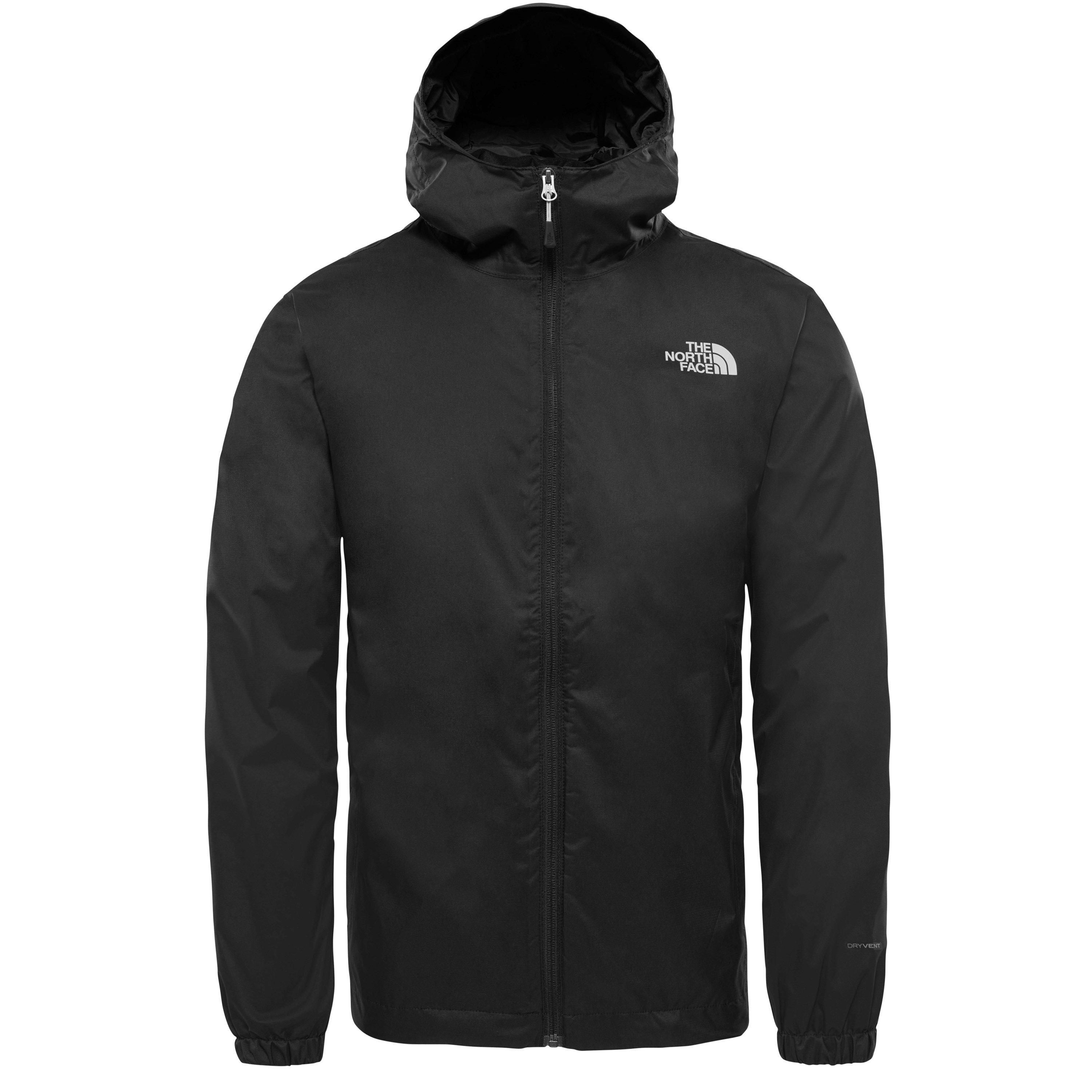 TNF Negro - The North Face - Mens Quest DryVent Windproof Waterproof Jacket - 1