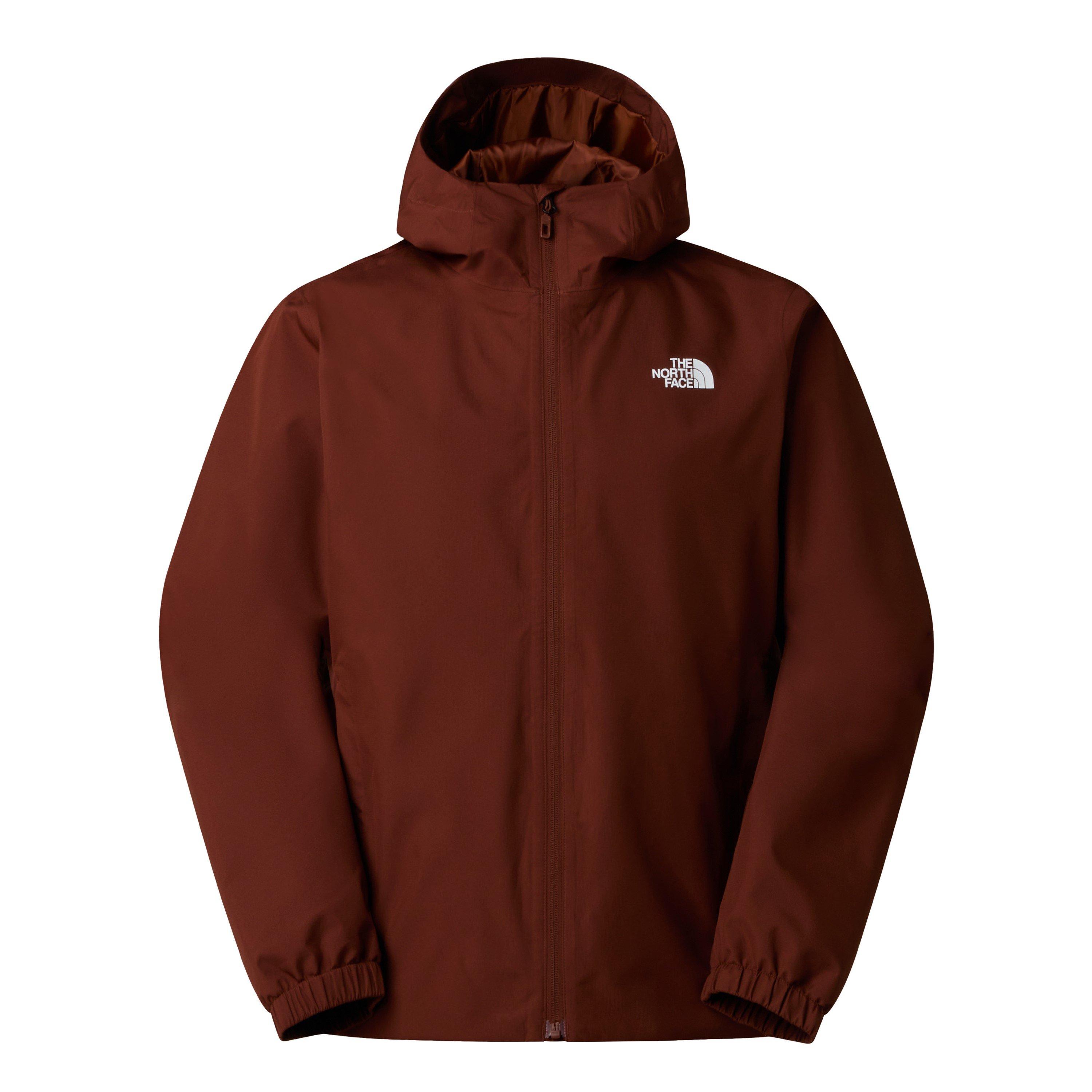 The North Face Men's Quest Dryvent Windproof Waterproof Jacket - Ember Soil - Medium