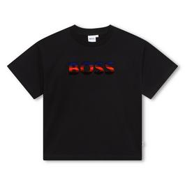 Boss Logo Short Sleeve T Shirt Junior Boys