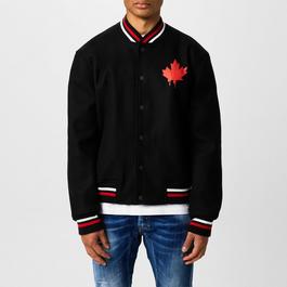 DSquared2 Logo Varsity Jacket