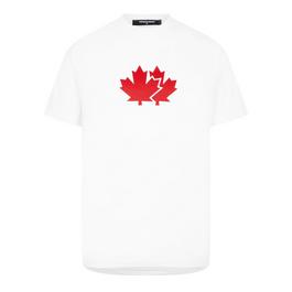 DSquared2 Maple Leaf T Shirt