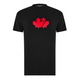 DSquared2 Maple Leaf T Shirt