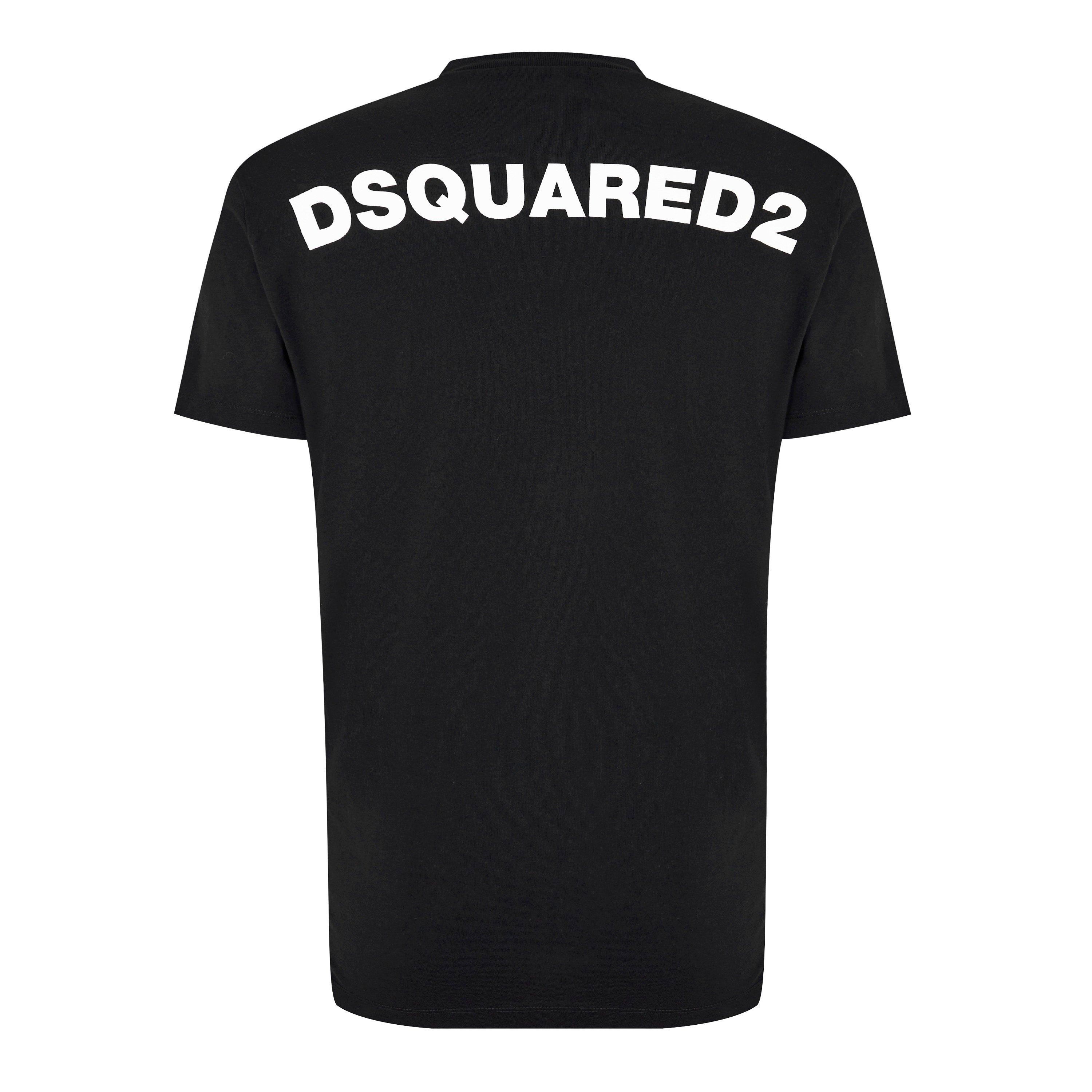 Black - DSquared2 - Maple Leaf T-Shirt - 2