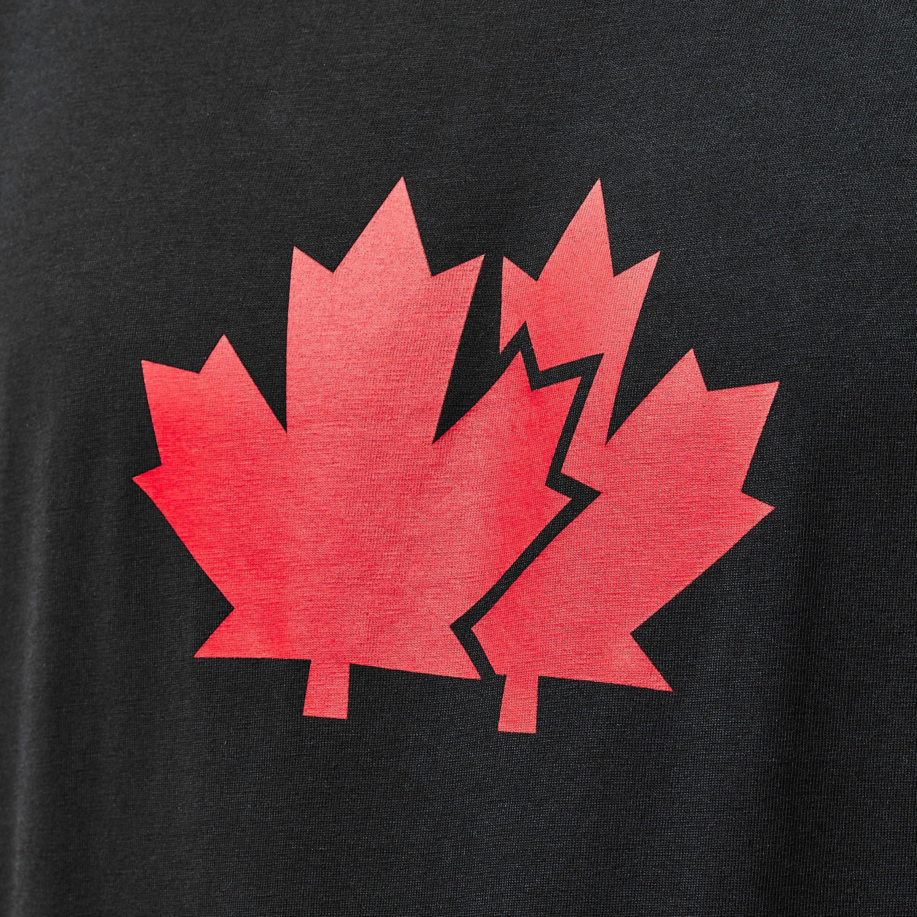 Black - DSquared2 - Maple Leaf T-Shirt - 5