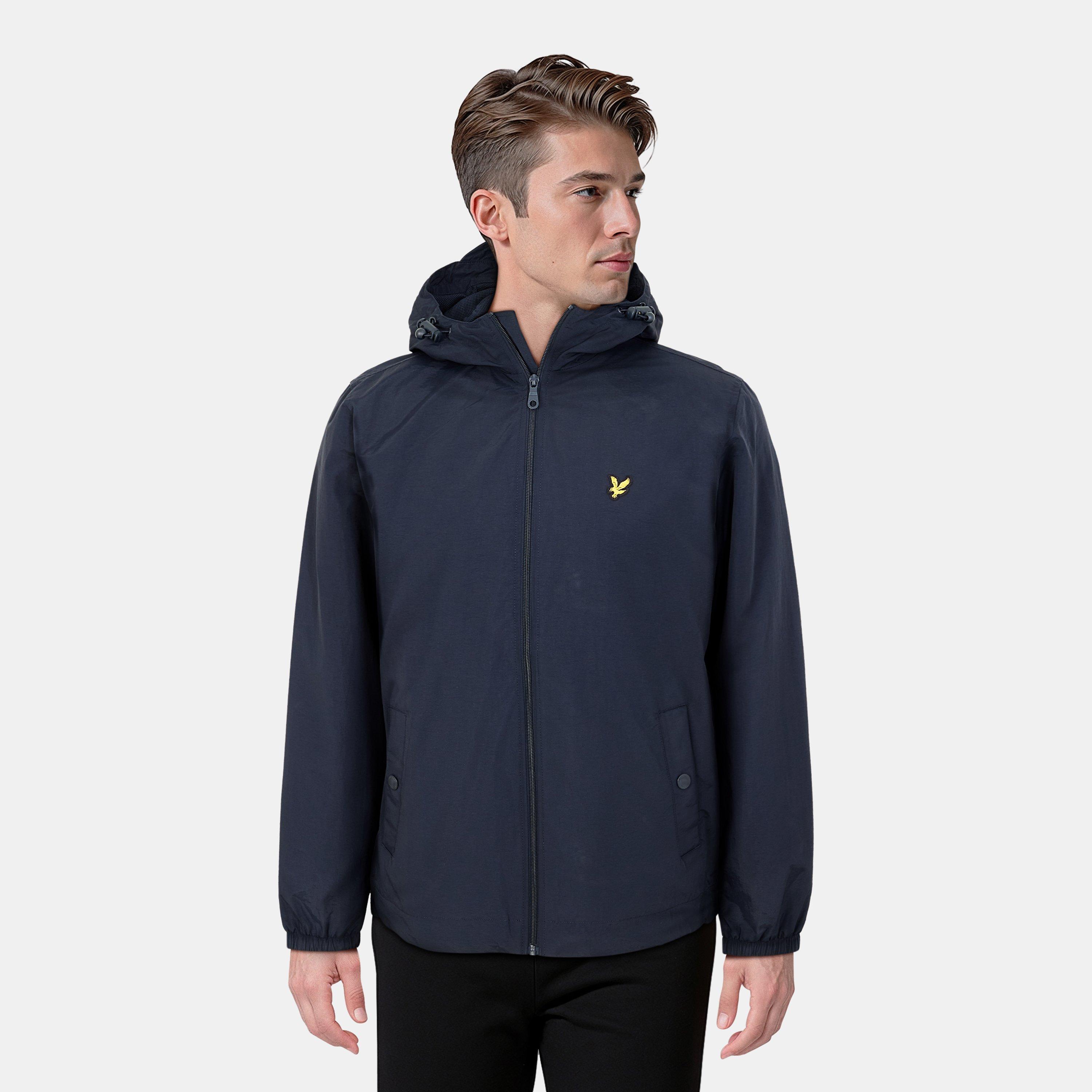 Navy Z271 - Lyle and Scott - Zip Through Jacket Mens - 3