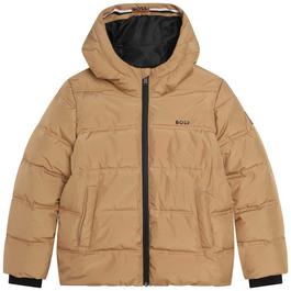 Boss Logo Puffer Jacket Juniors