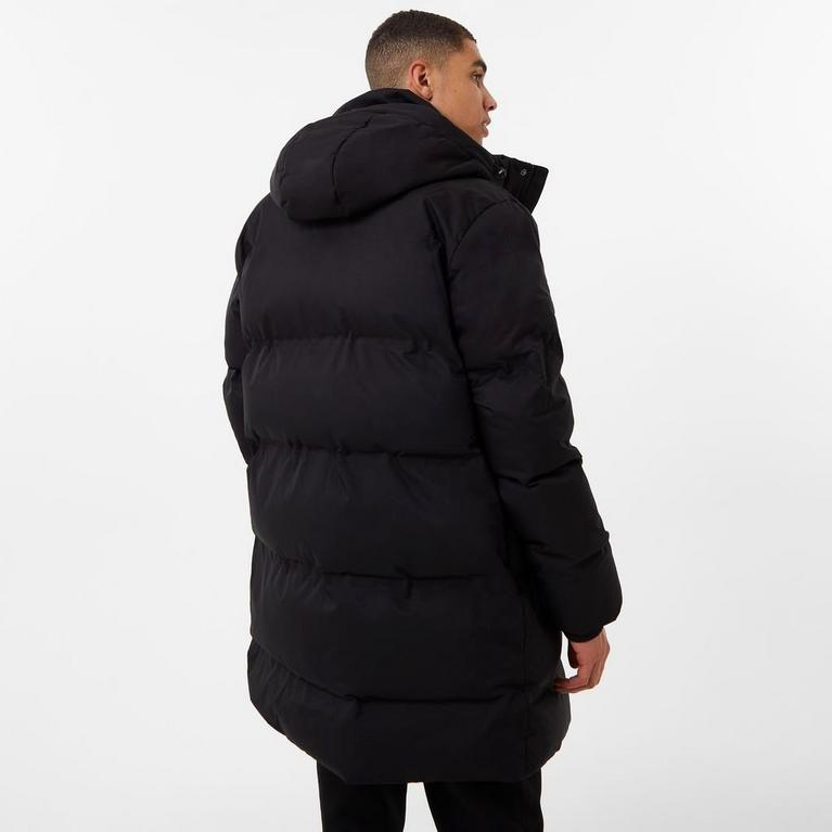 Noir - Everlast - Jacket with fur-trimmed hood - 2
