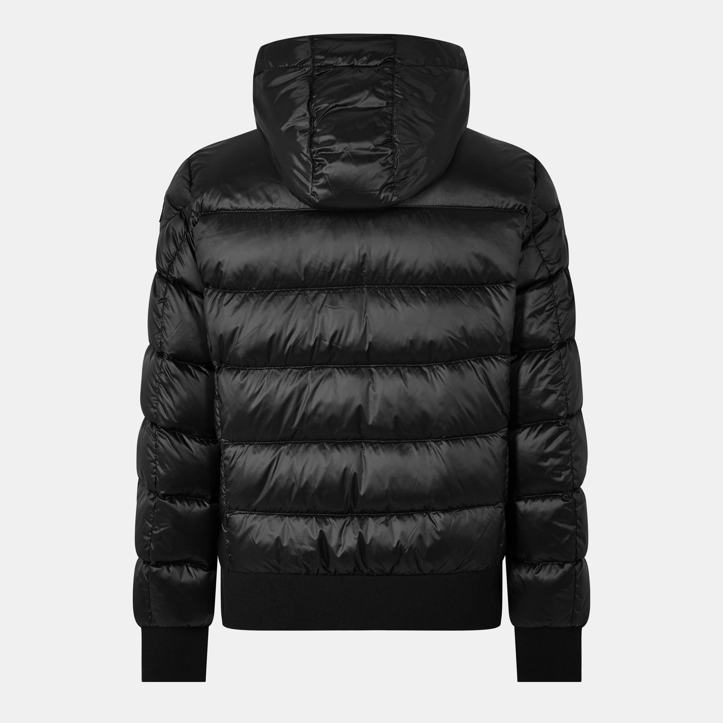 Black 541 - Parajumpers - Men's Pharell Water Resistant Duck Down Short Puffer Jacket - 2