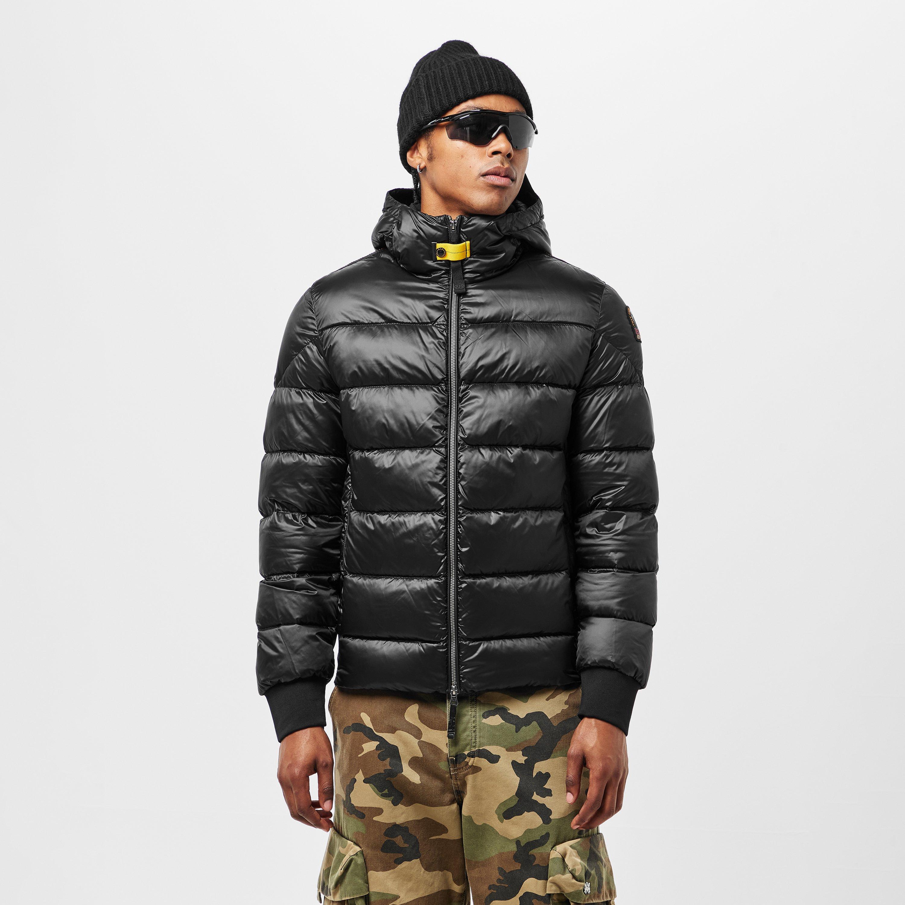 Black 541 - Parajumpers - Men's Pharell Water Resistant Duck Down Short Puffer Jacket - 3