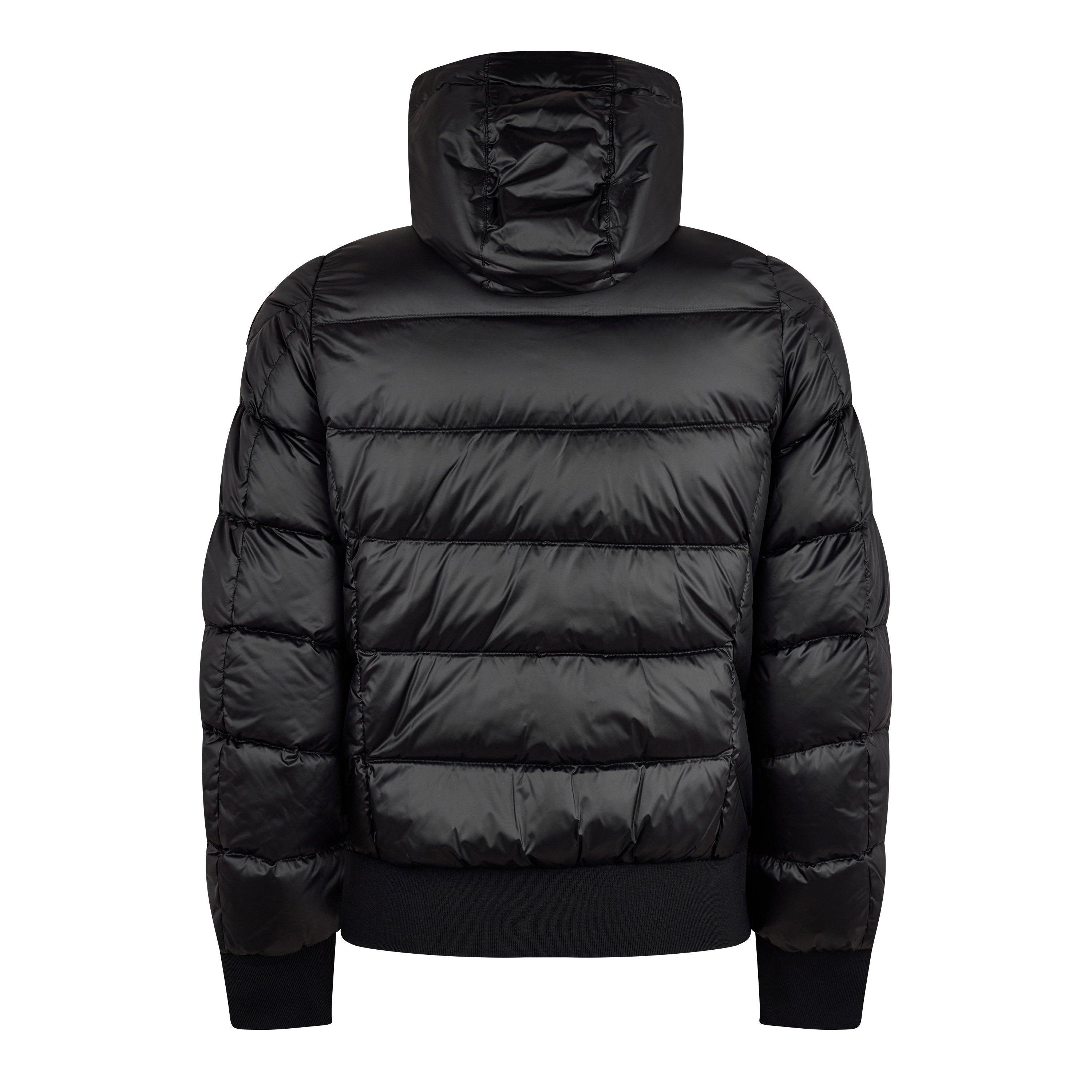 Black - Parajumpers - Men's Pharell Water Resistant Duck Down Short Puffer Jacket - 3