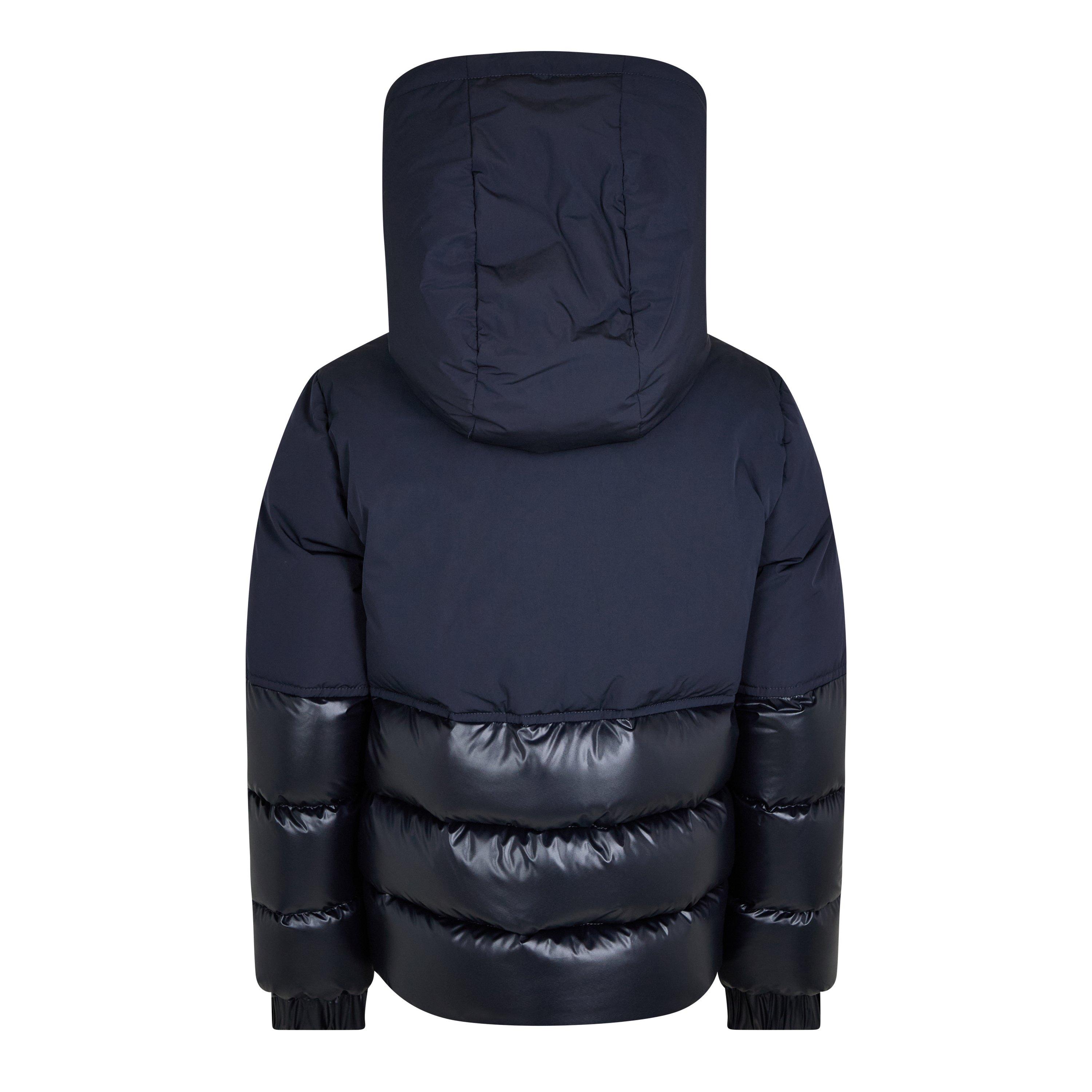 Navy 778 - Moncler - Kids' Andres Quilted Goose Down Hooded Short Puffer Jacket - 2